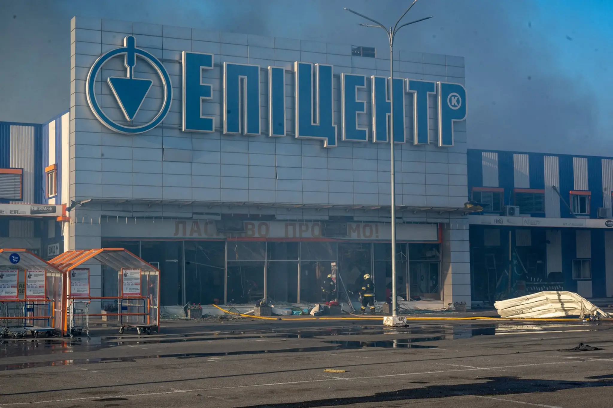 Hypermarket v Charkove.