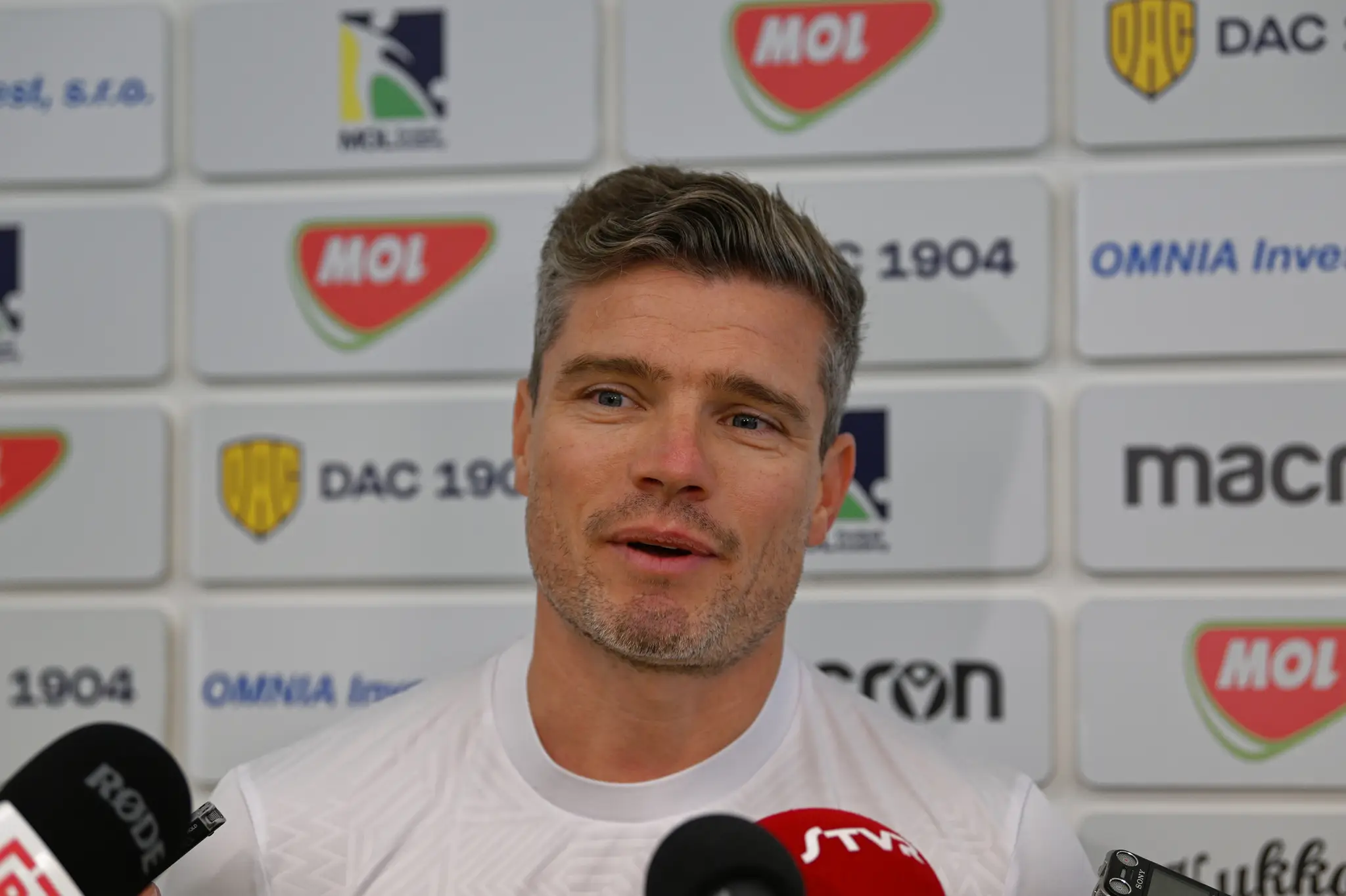 Na snímke nový hlavný tréner DAC Dunajskej Stredy Robert Klauss.
