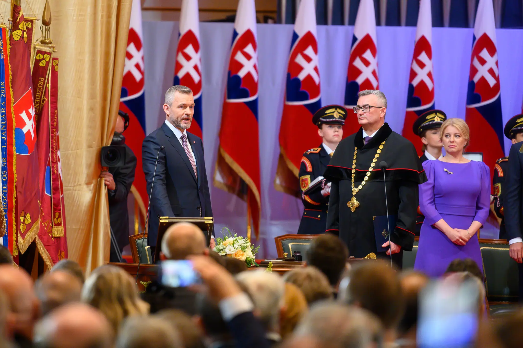 Inaugurácia prezidenta Petra Pellegriniho.