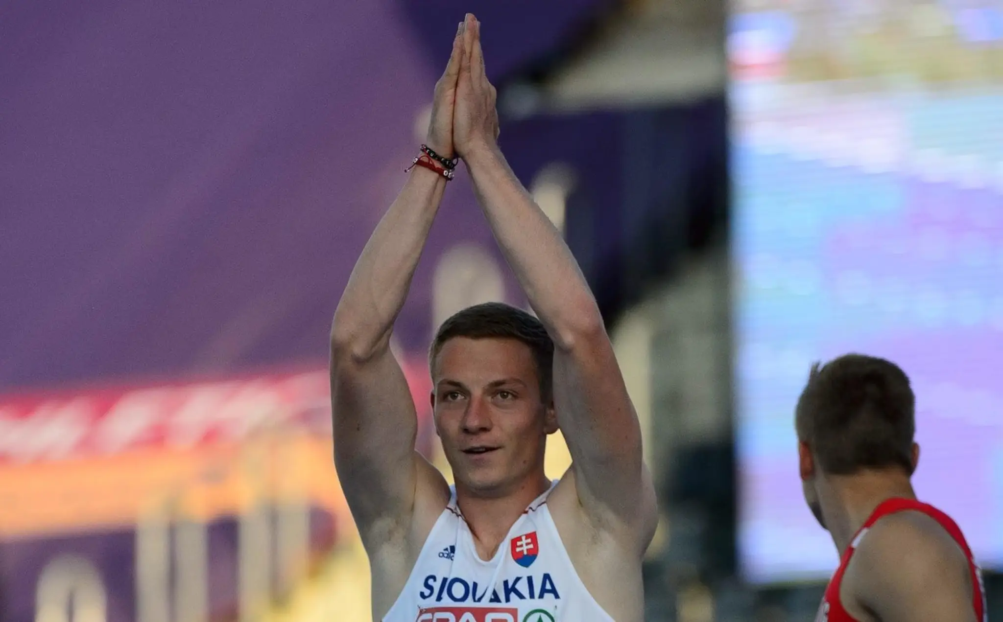 Ján Volko získal na ME U23 v atletike striebornú medailu v behu na 100 m.