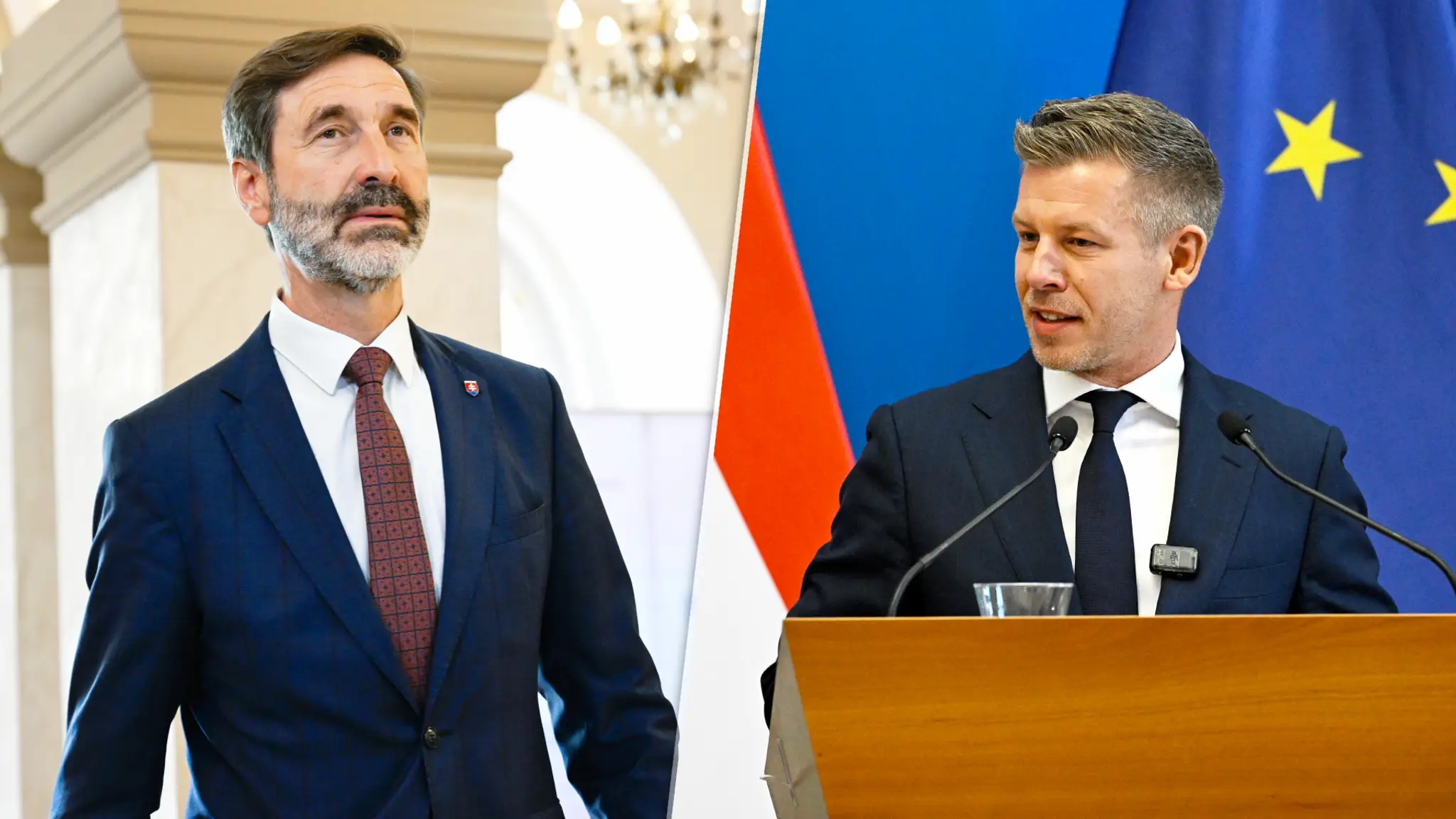 Juraj Blanár a Péter Magyar