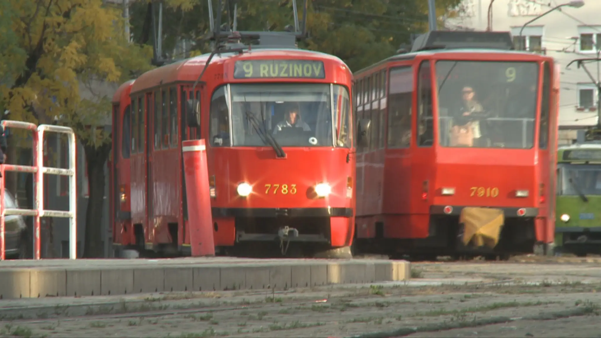 Ilustračná snímka električky.