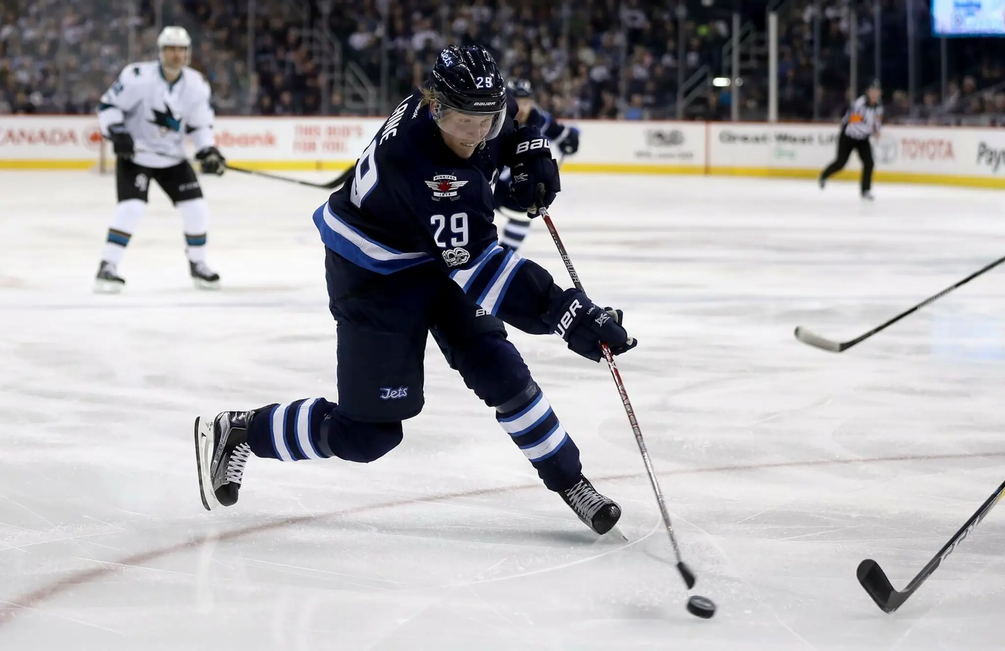 Patrik Laine na archívnej snímke.