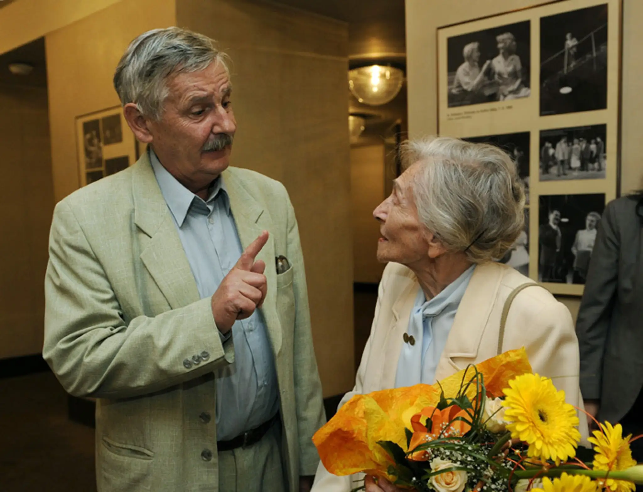 Herečka Oľga Budská a Juraj Slezáček (2008)