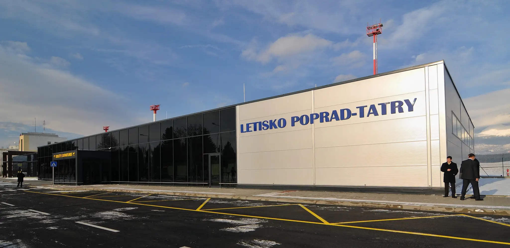 Letisko Poprad. 