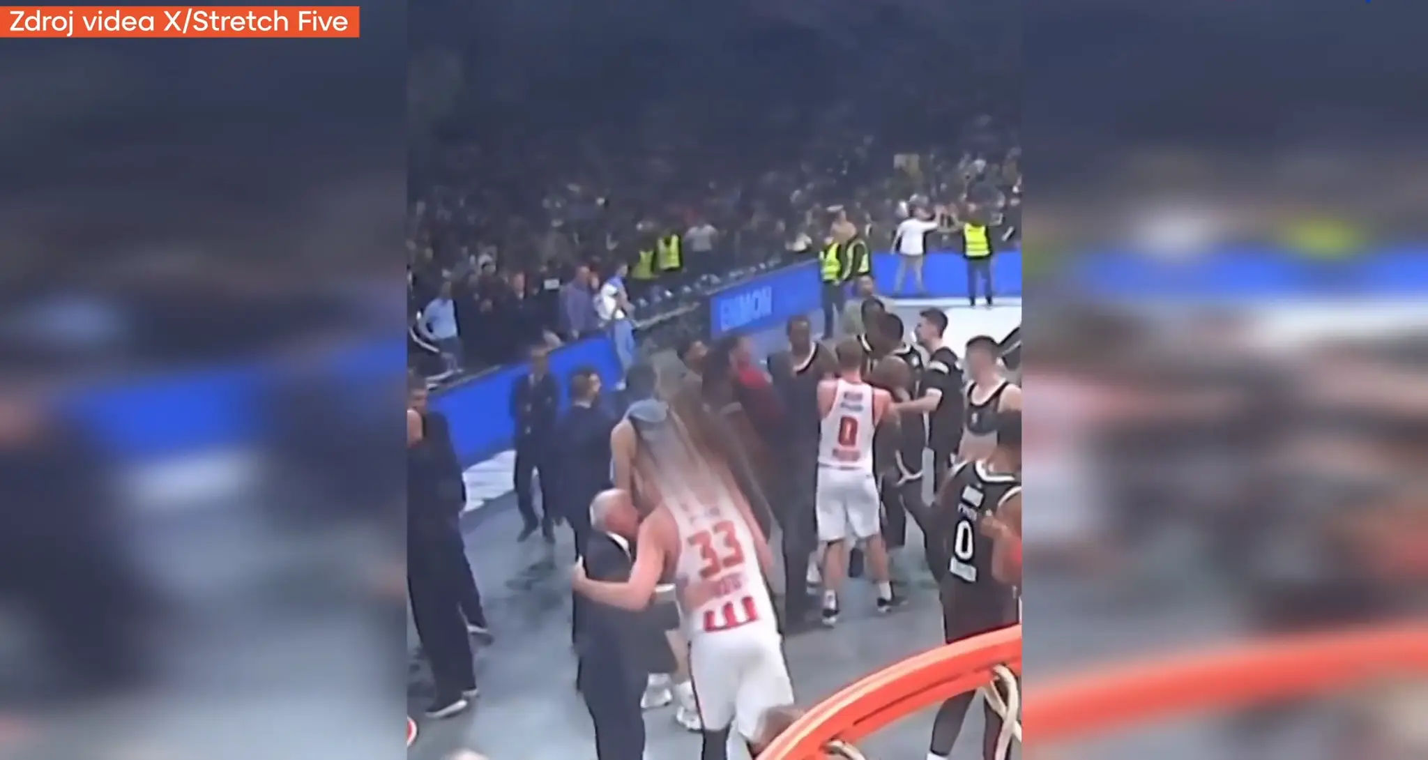 Konflikt po basketbalovom zápase.