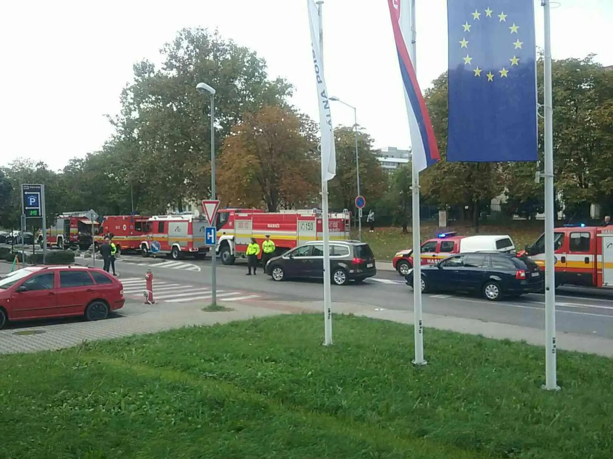 Požiar v Retre.