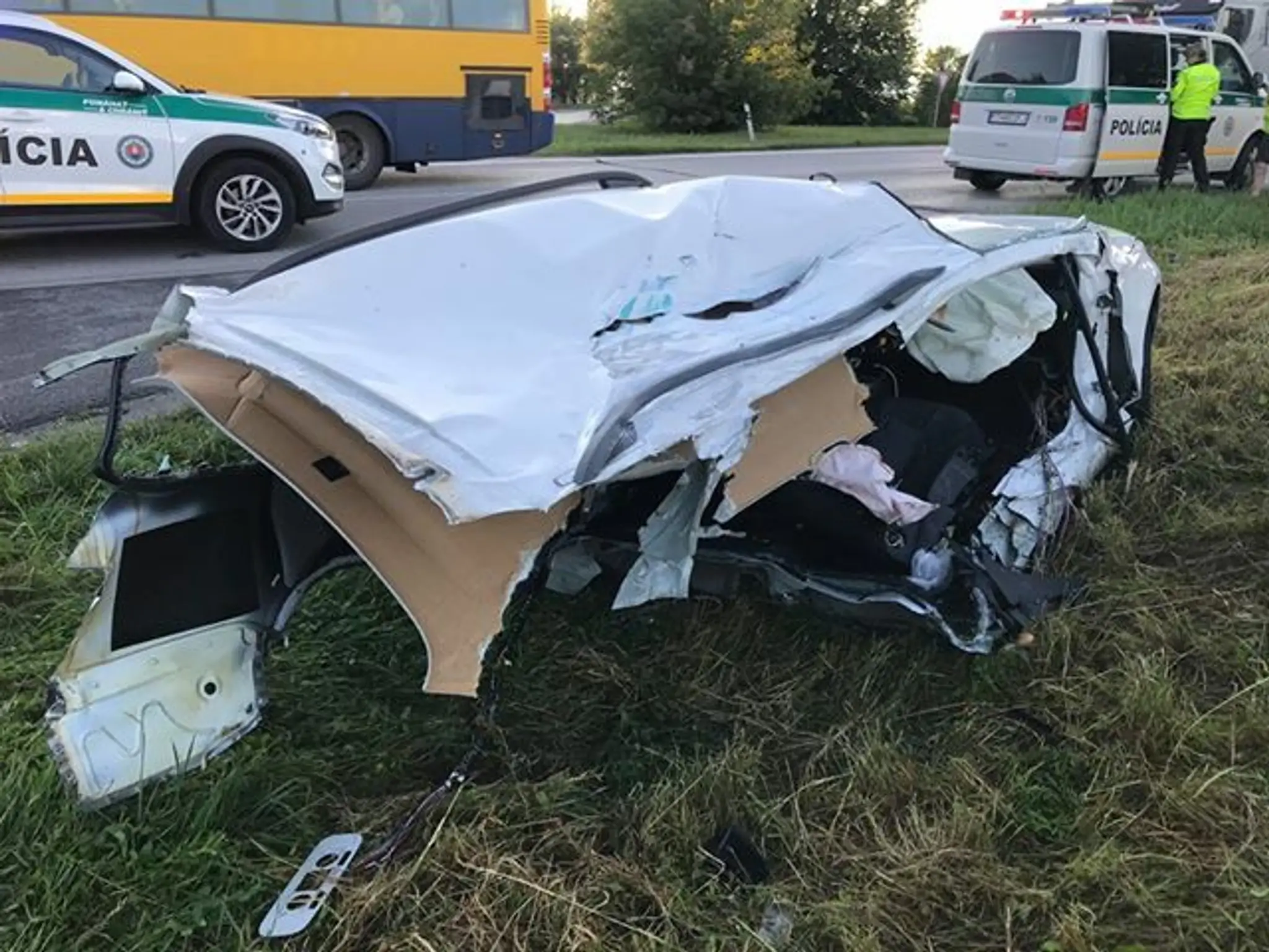 Záznam z nehody.