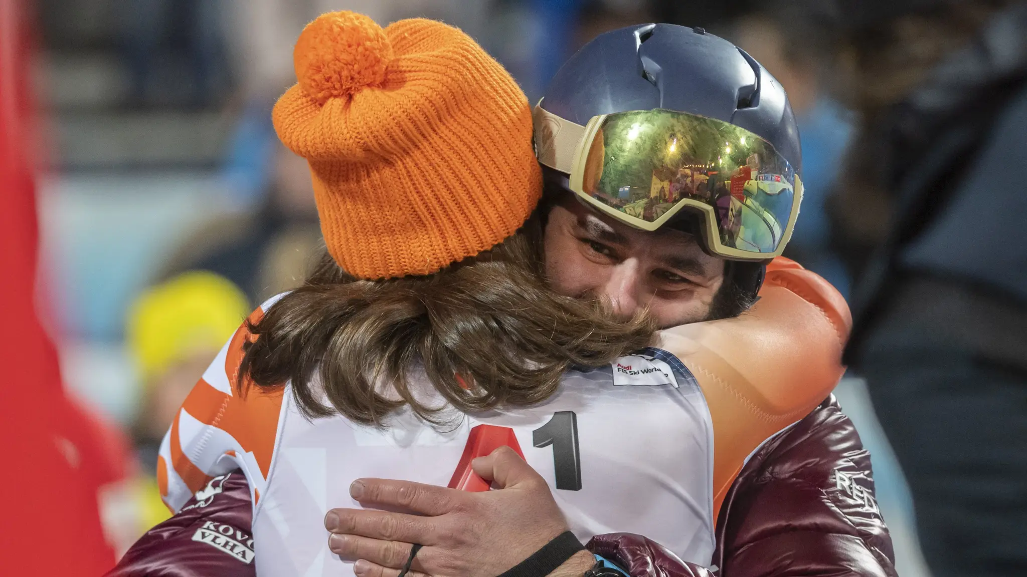 Petra Vlhová s bratom Borisom