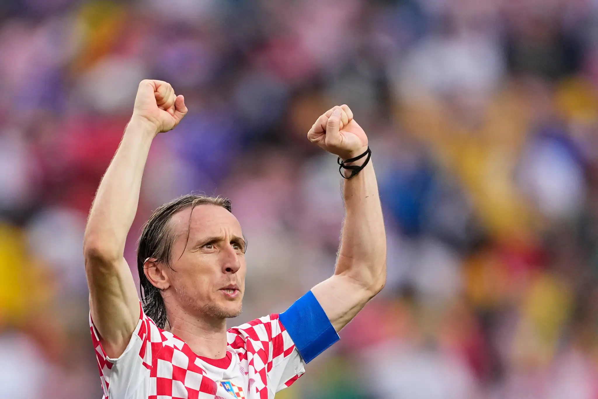 Chorvátsky futbalista Luka Modrič.