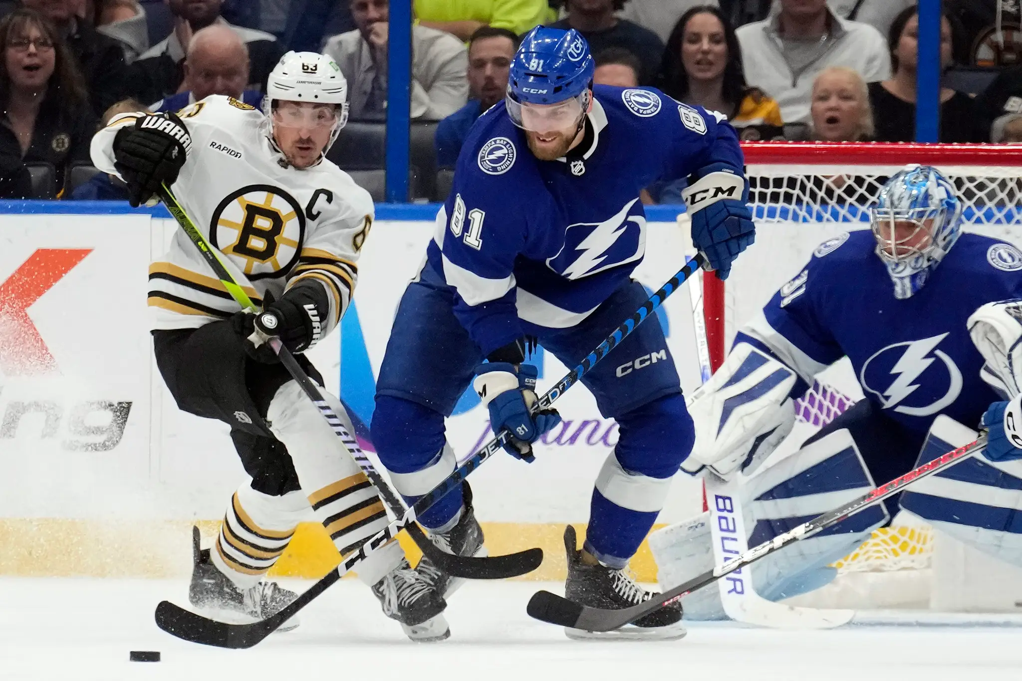 Hokejisti Tampa Bay v zostave s Erikom Černákom zvíťazili nad Bostonom.
