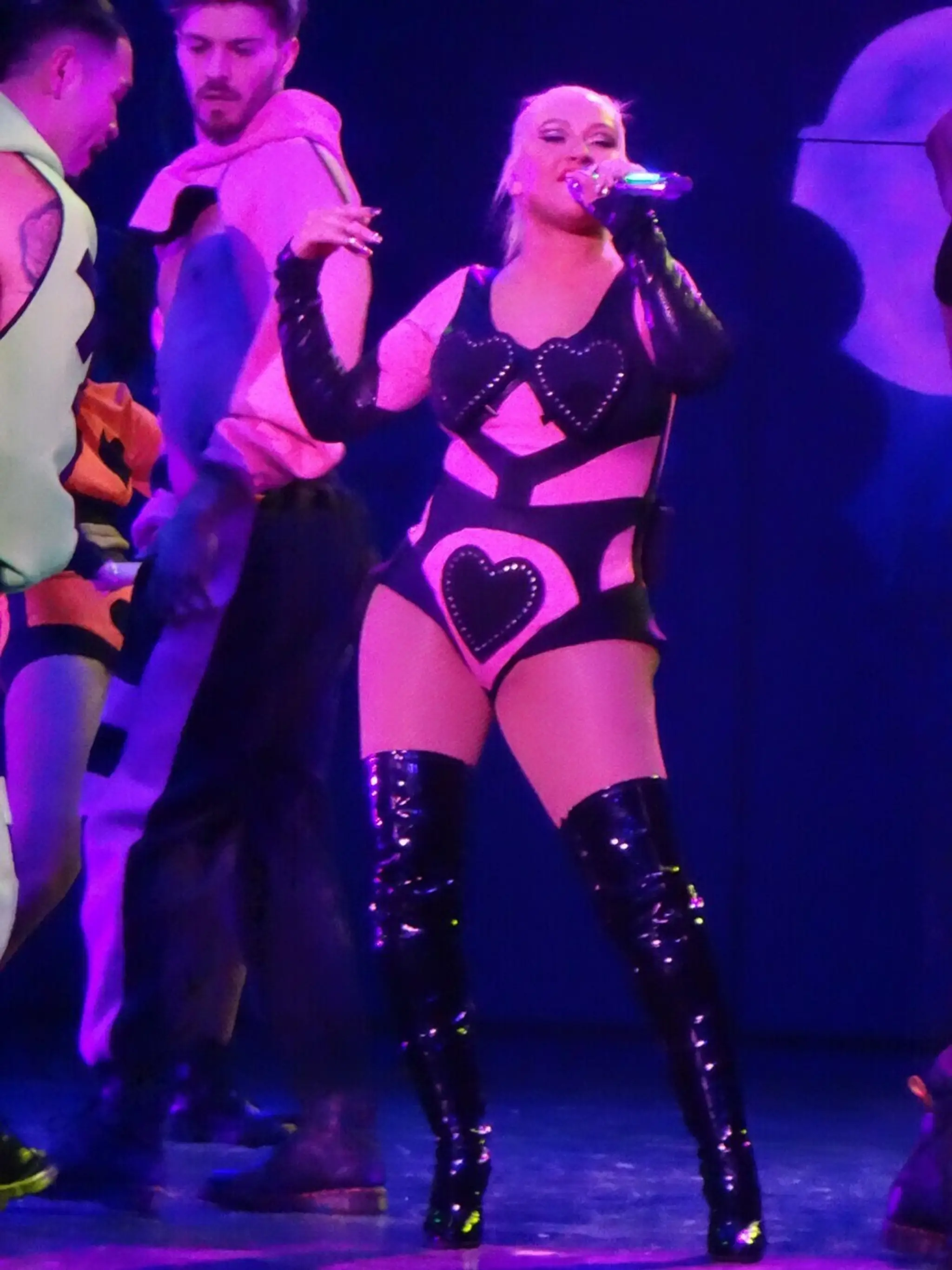 Christina Aguilera na koncerte v Las Vegas