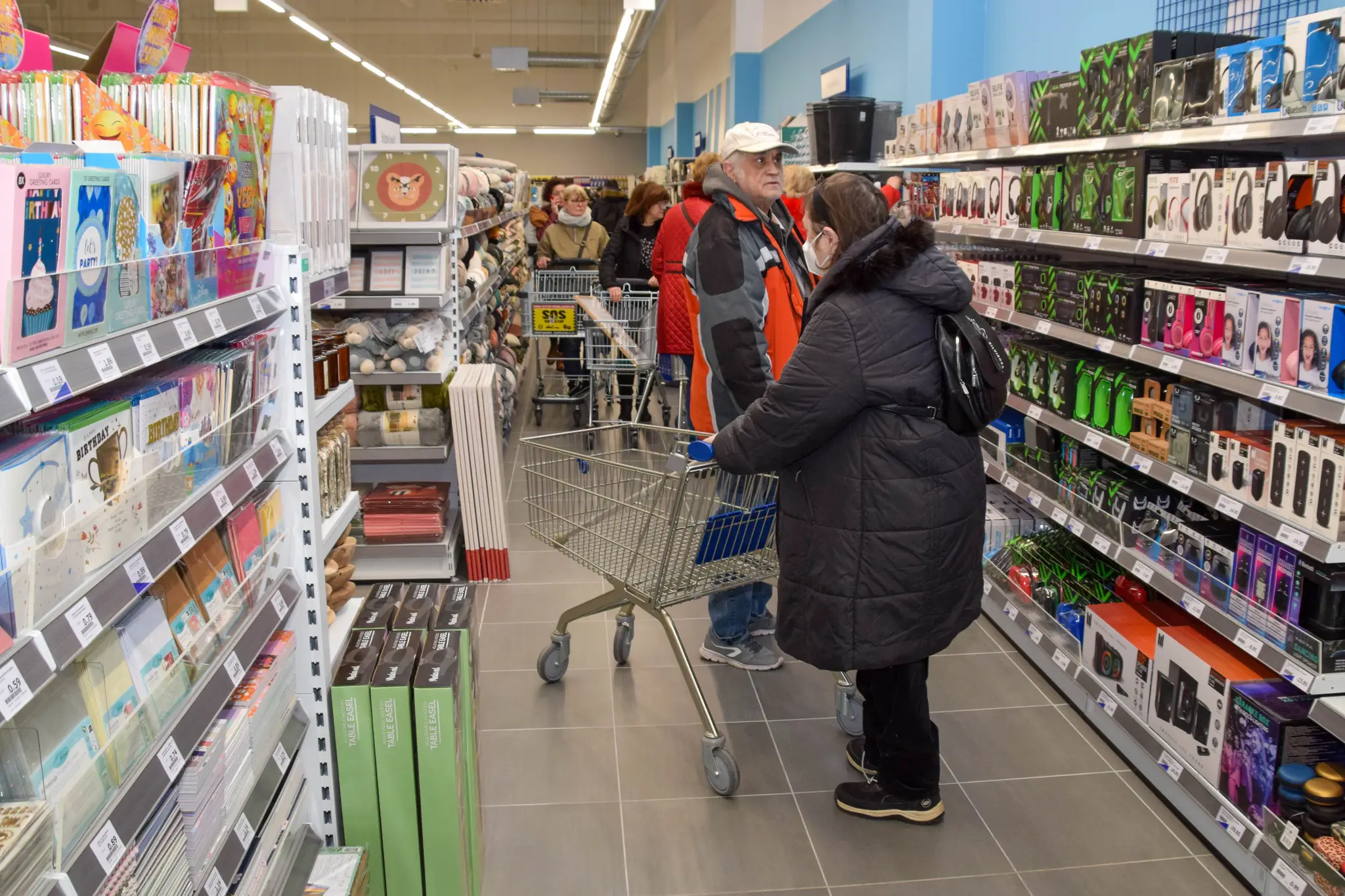 Otvorenie prvej prevádzky obchodu Action na Slovensku.