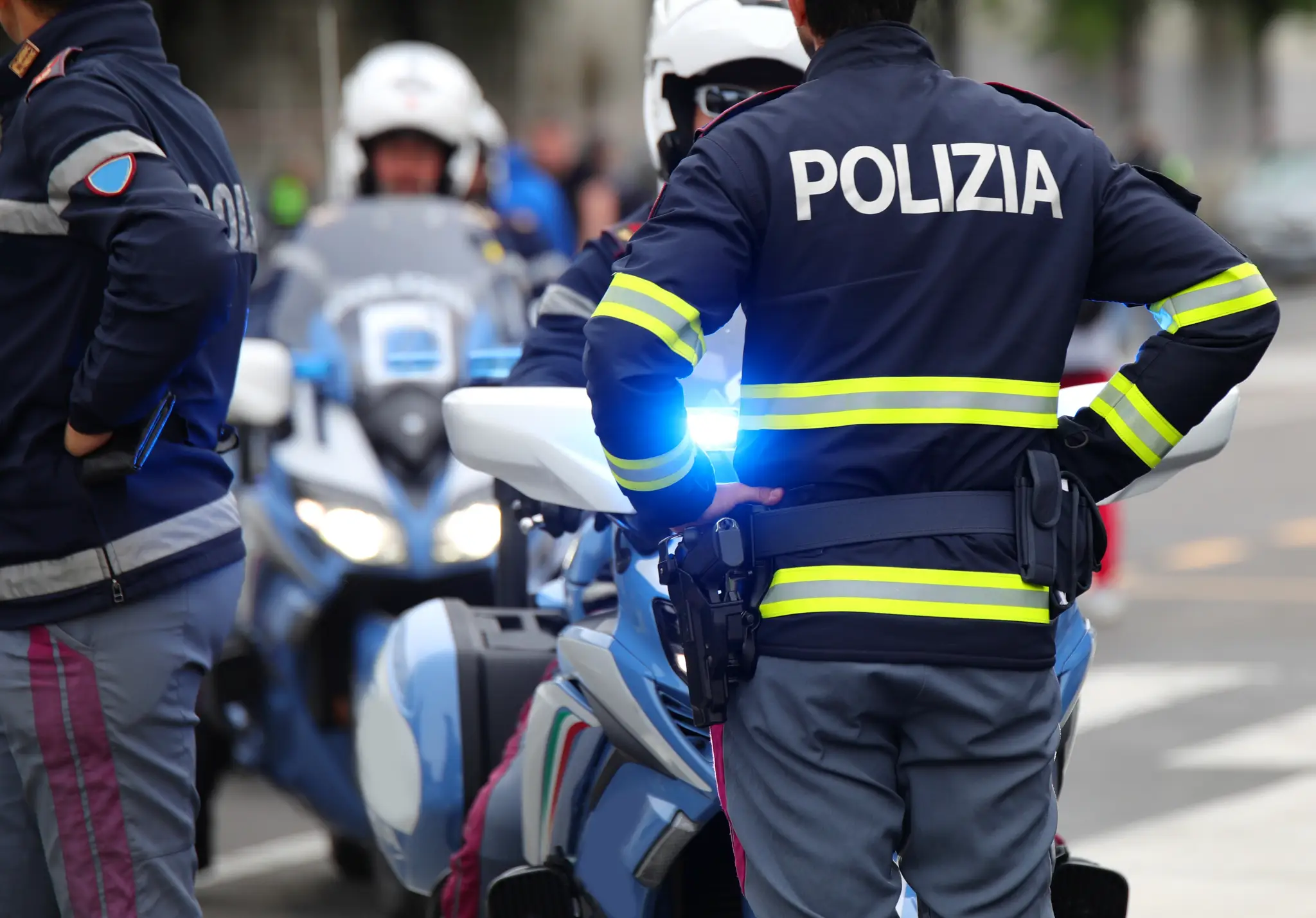 Talianska polícia - ilustračná snímka
