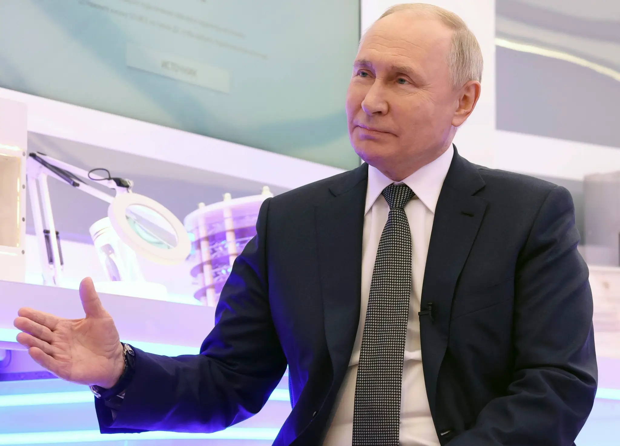 Ruský prezident Vladimir Putin.