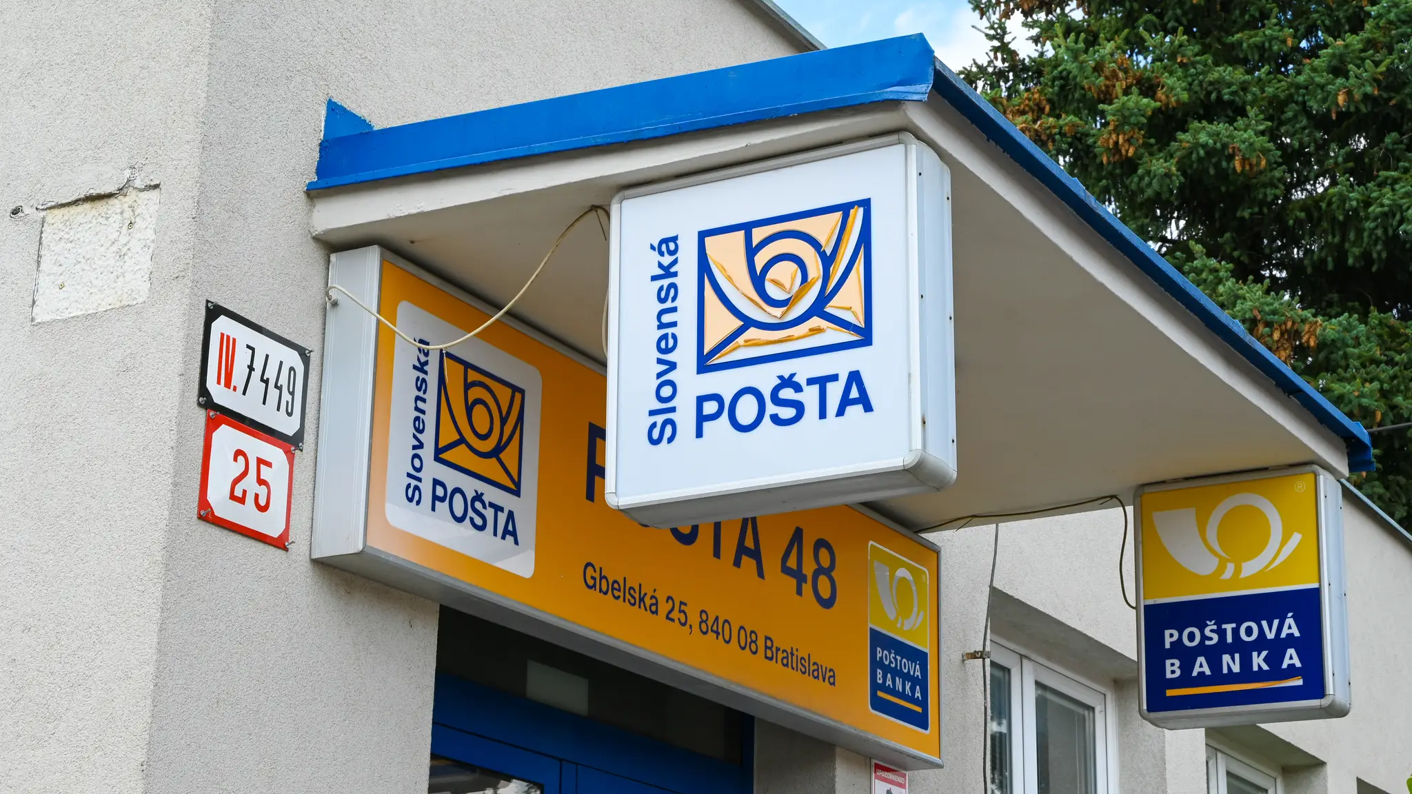 Slovenská pošta.