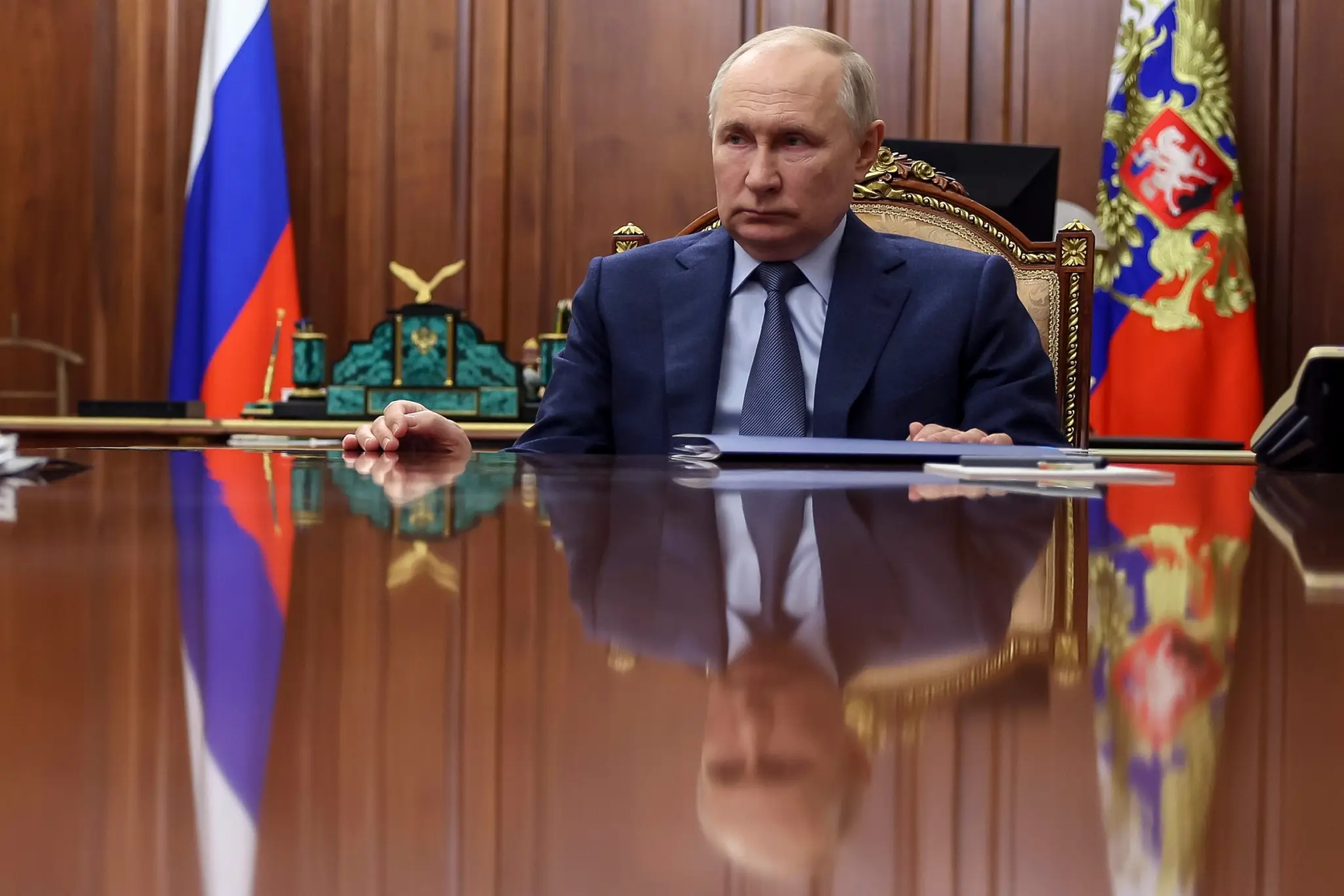Ruský prezident Vladimir Putin.