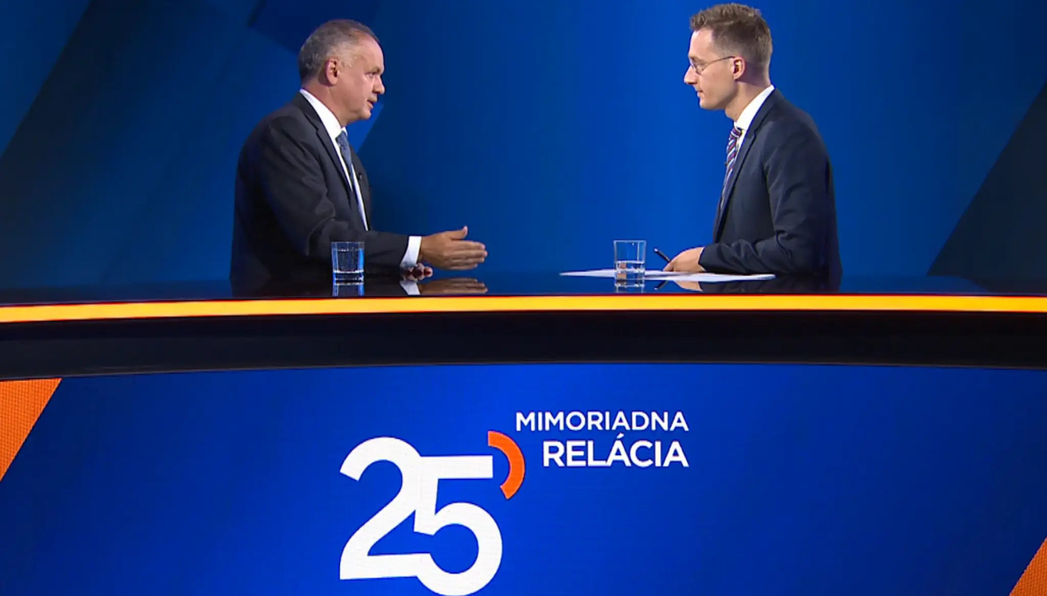 Andrej Kiska a Michal Kovačič