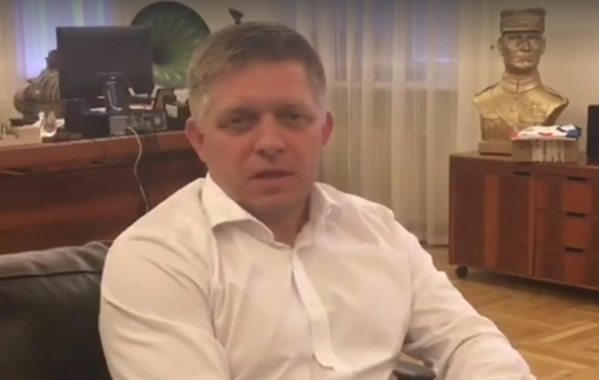 Premiér SR Robert Fico.