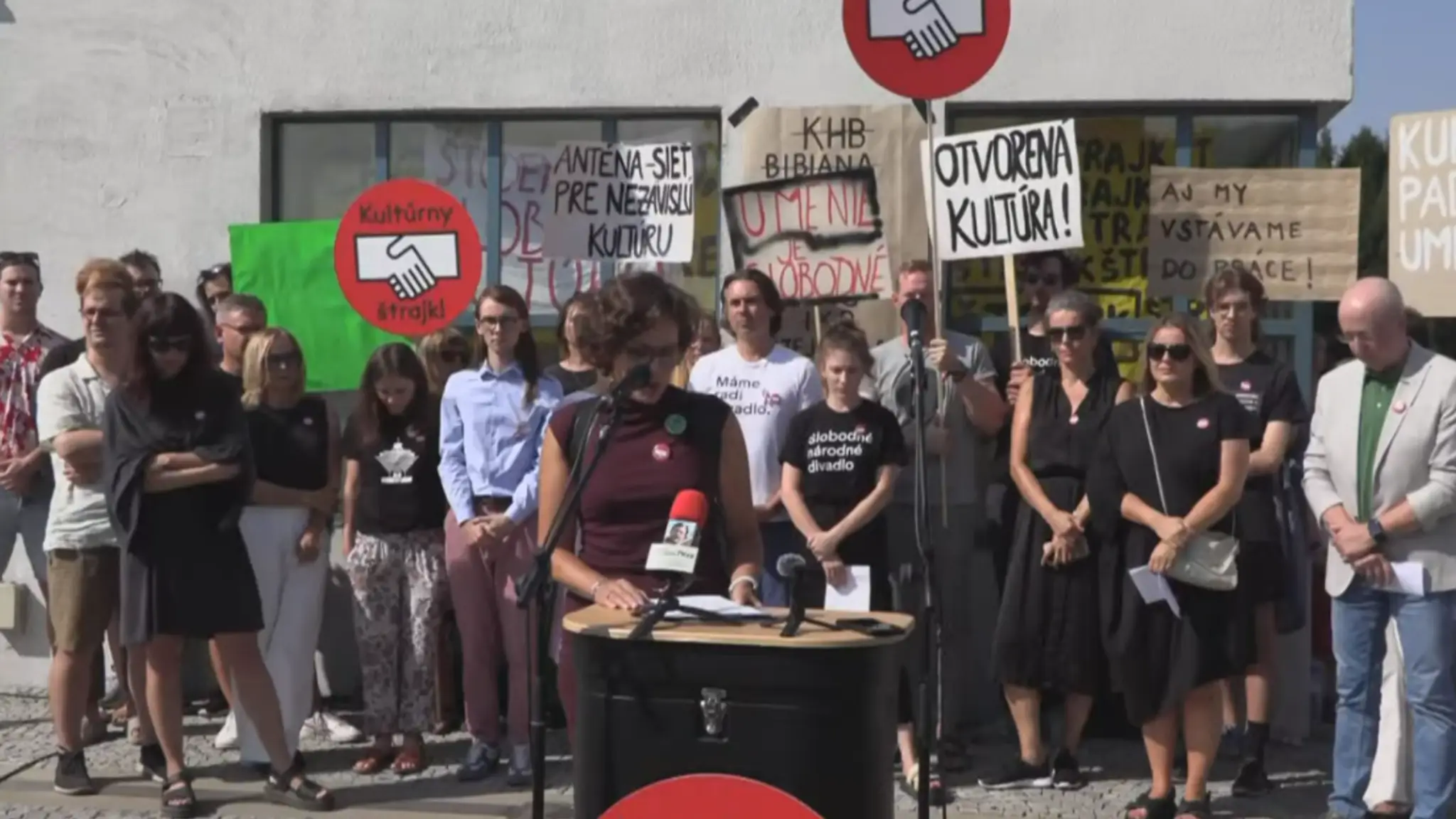 Tlačová konferencia platformy Otvorená kultúra!
