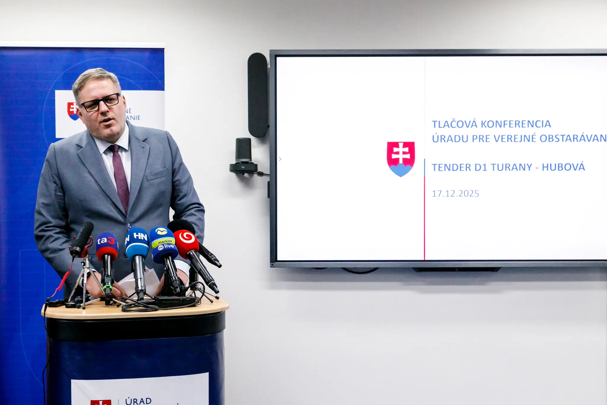 Predseda Úradu pre verejné obstarávanie (ÚVO) Peter Kubovič.