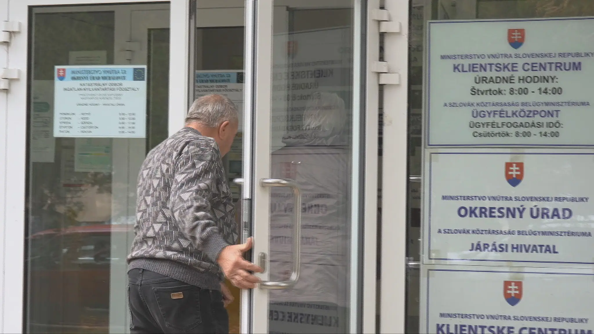 Klientské centrum vo Veľkých Kapušanoch.