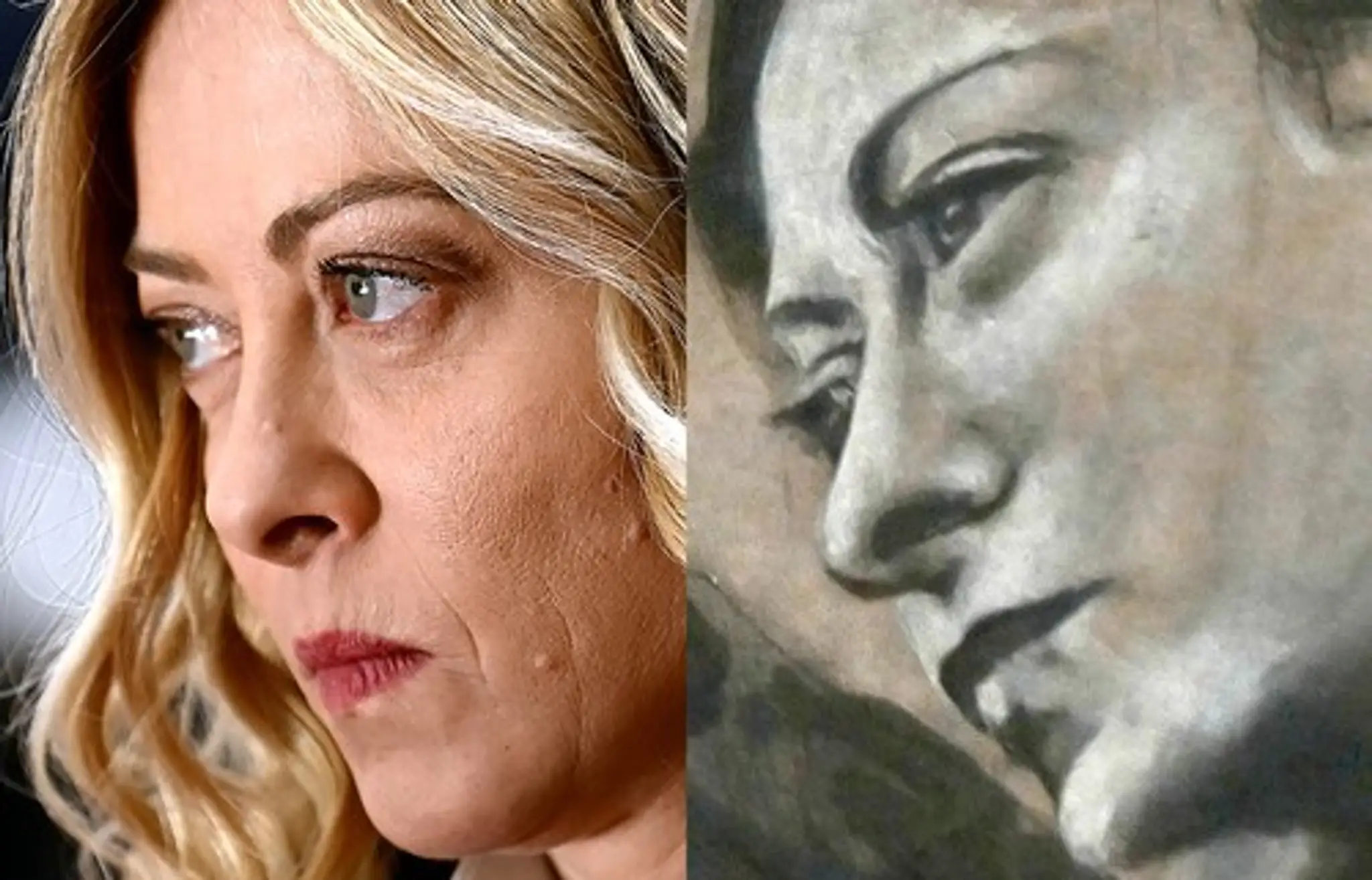 Freska anjela a Meloniová