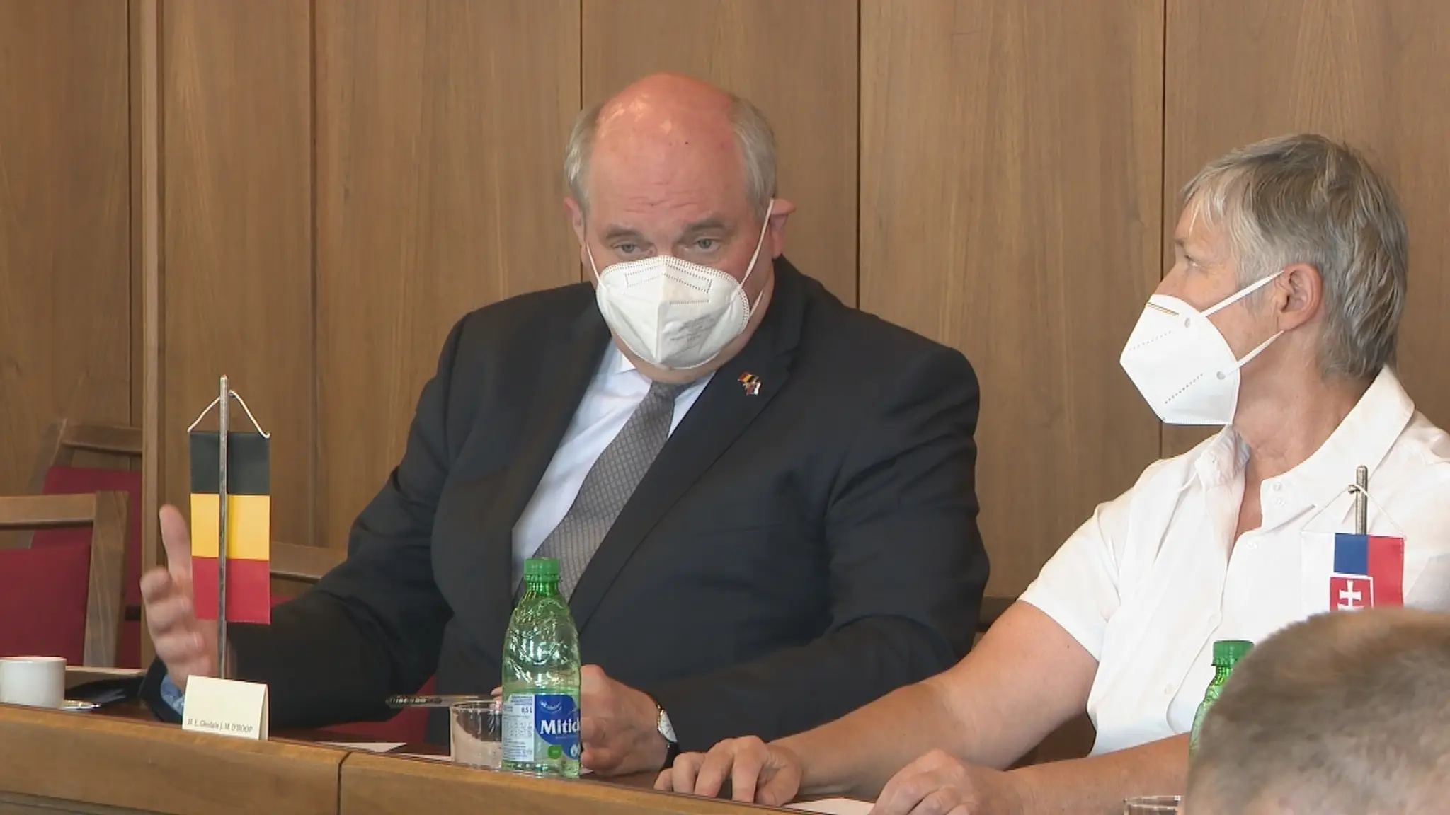 Veľvyslanec Belgického kráľovstva Ghislain J. M. D’hoop.