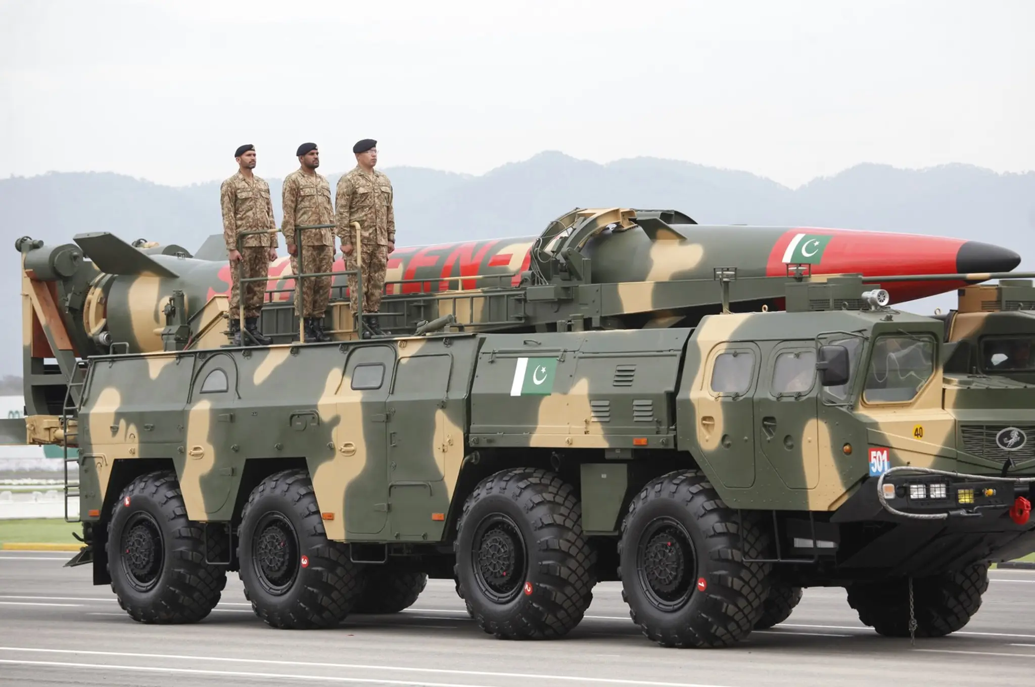 pakistanská balistická raketa shaheen-I