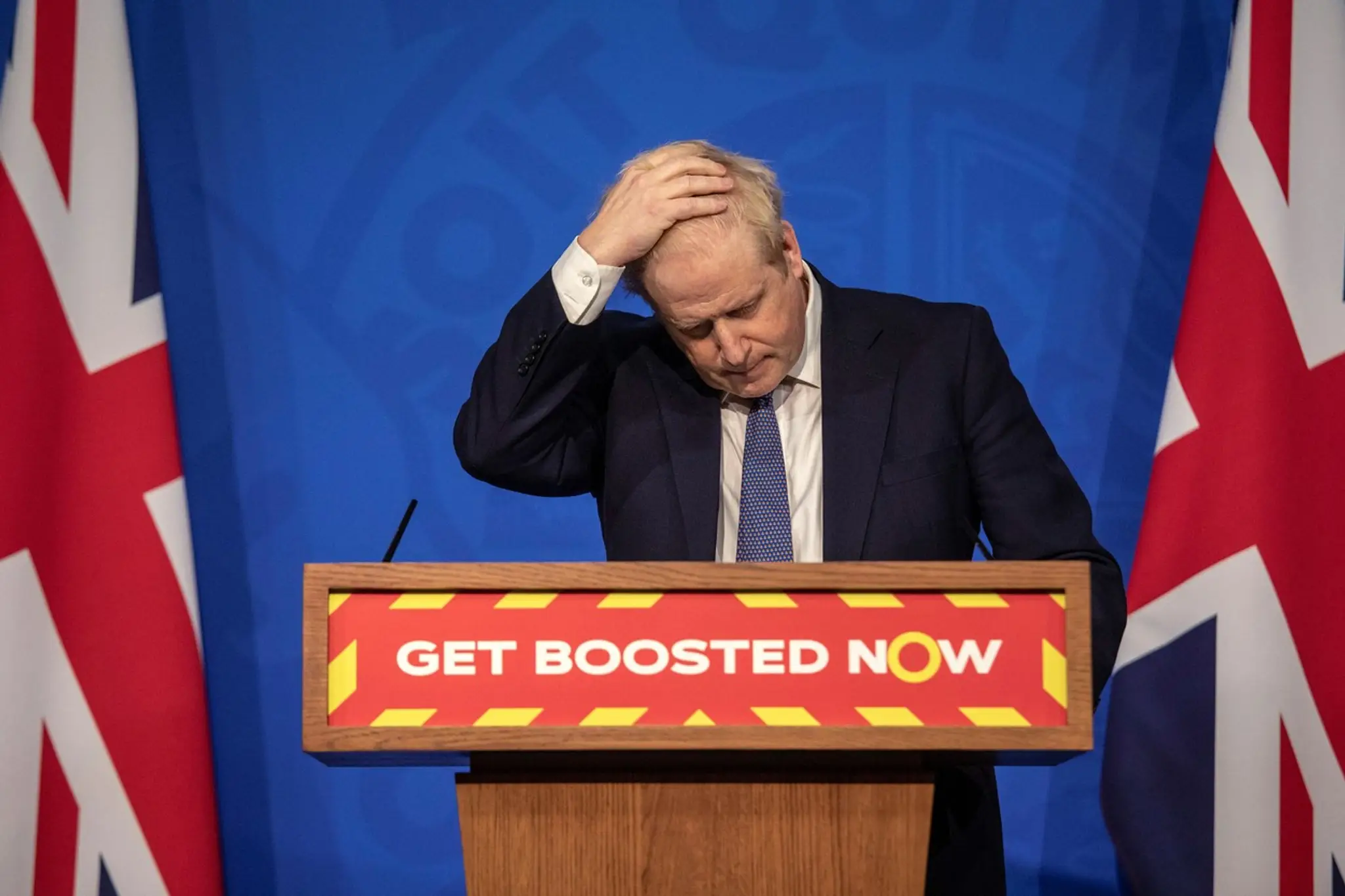 Britský premiér Boris Johnson.