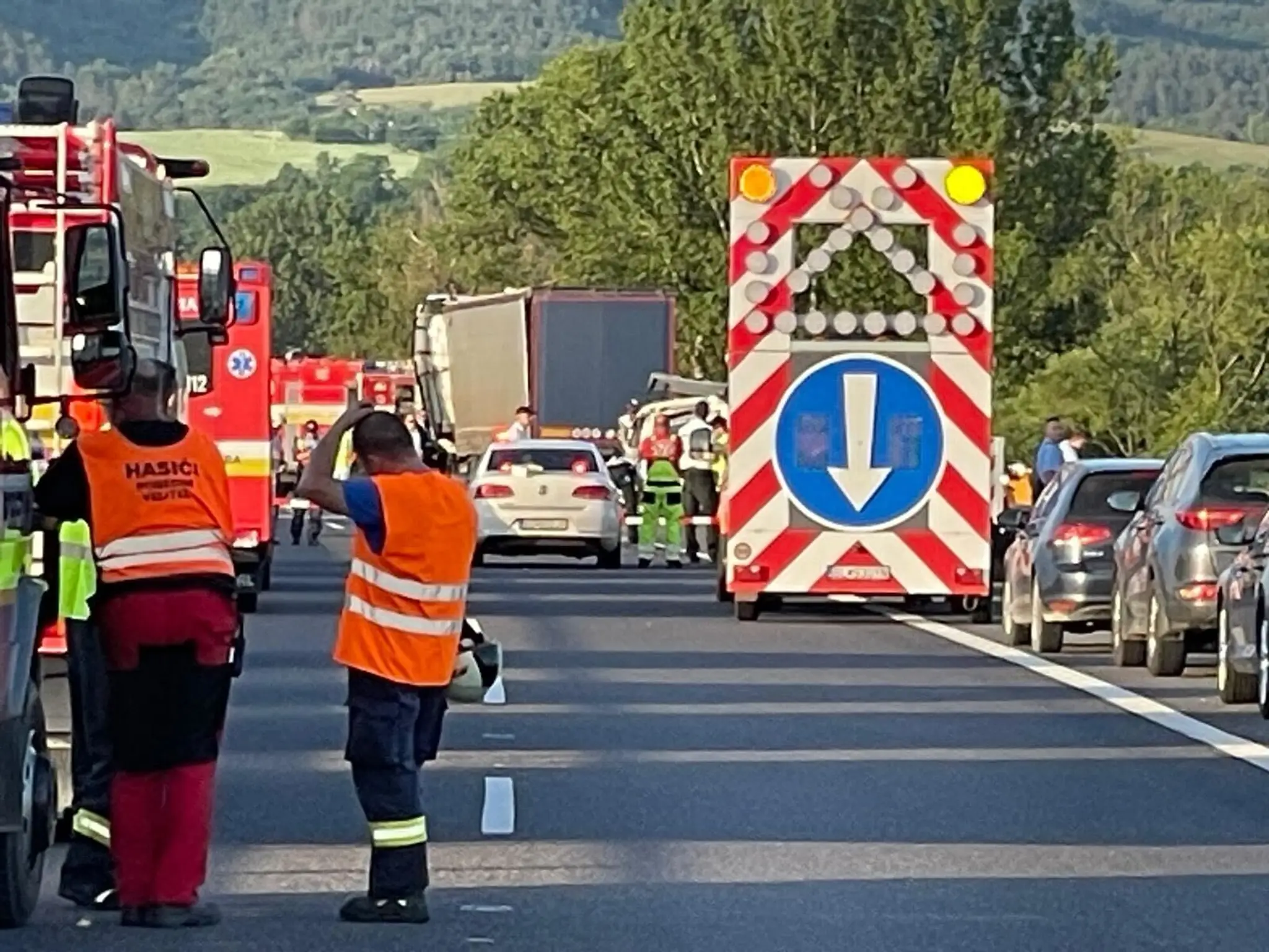 Tragická nehoda na D1 pri Hornej Strede