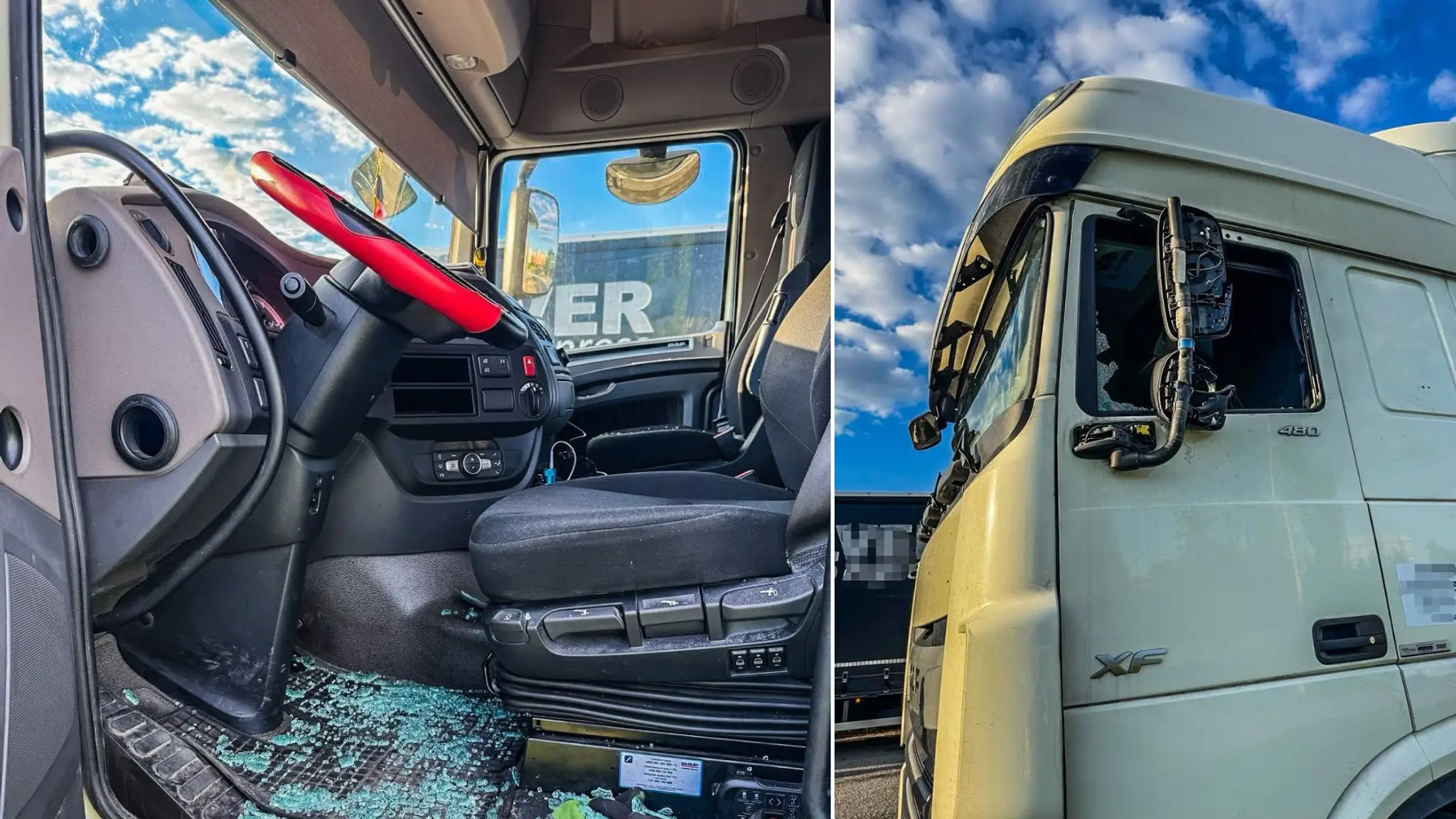 Stret autobusu s kamiónom