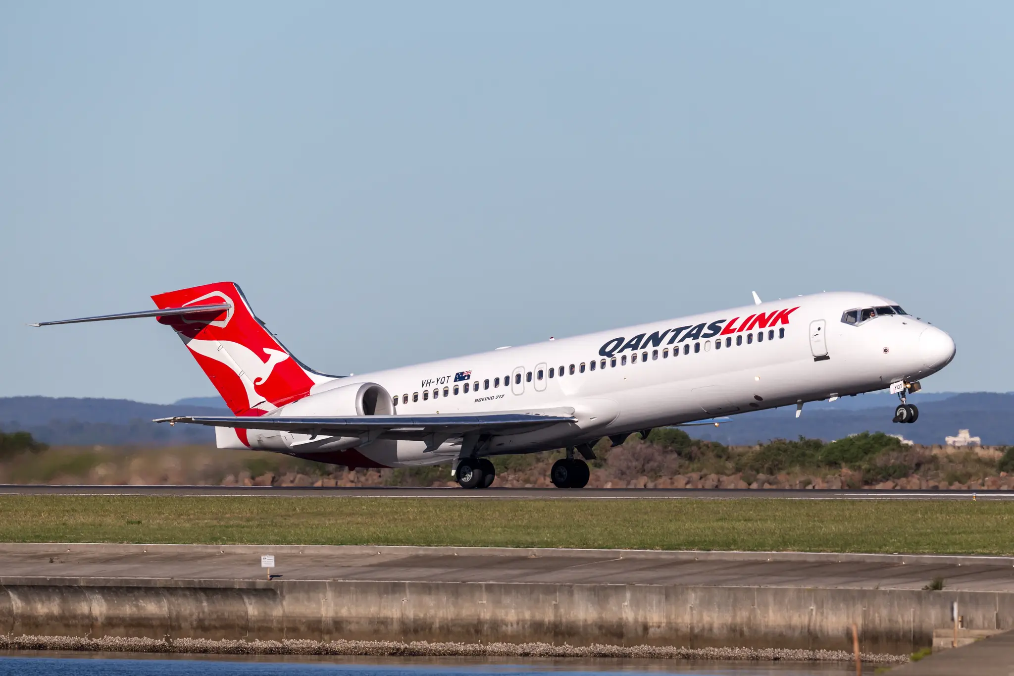 Lietadlo spoločnosti QantasLink - ilustračná snímka