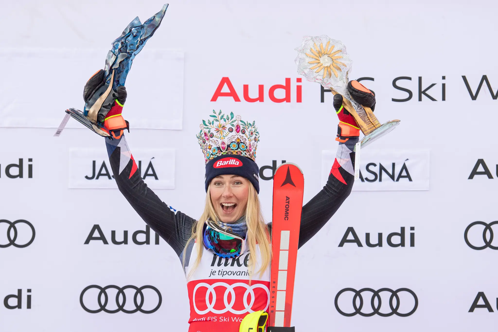 Shiffrinová triumfovala v slalome