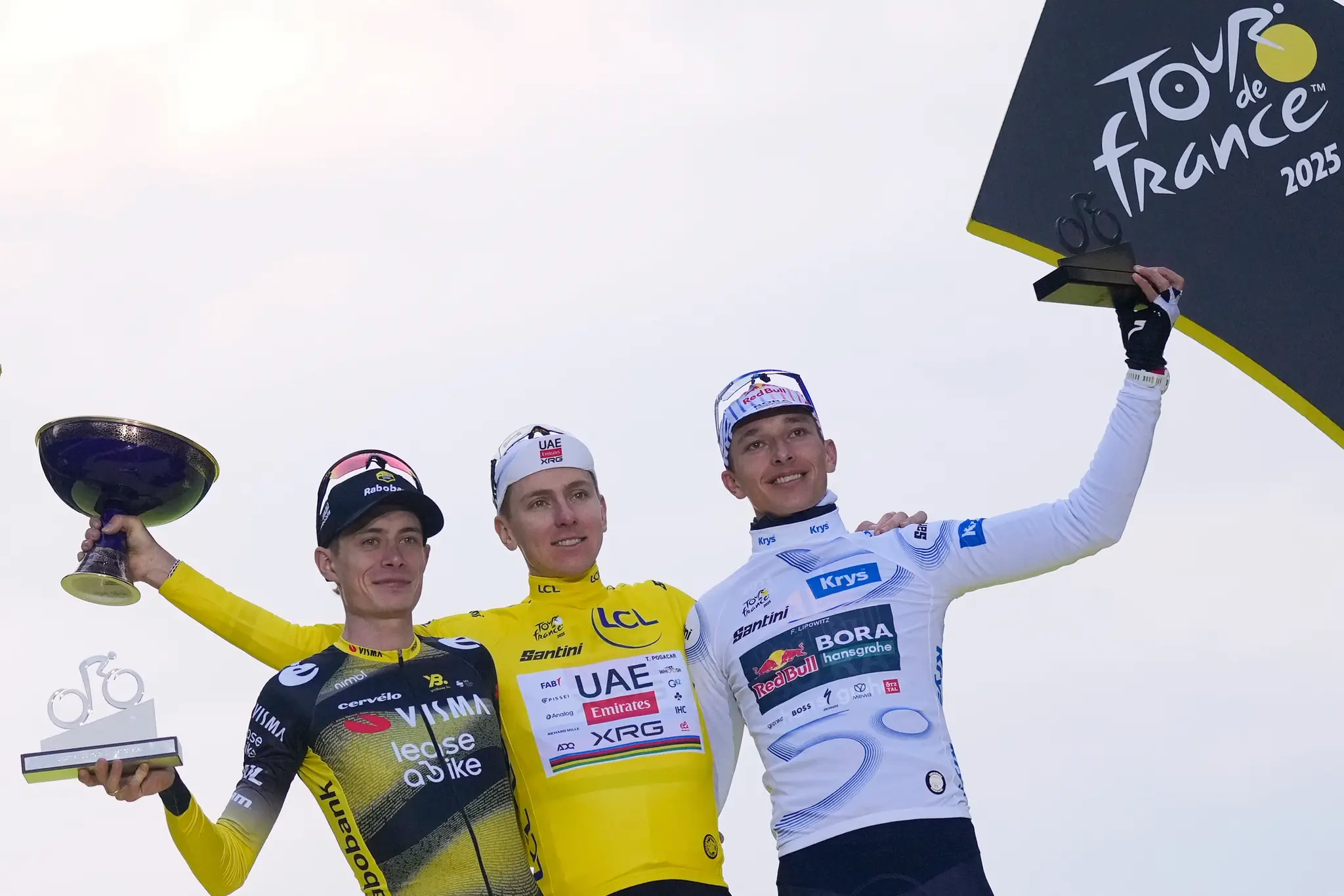 Finálne pódium Tour de France 2025
