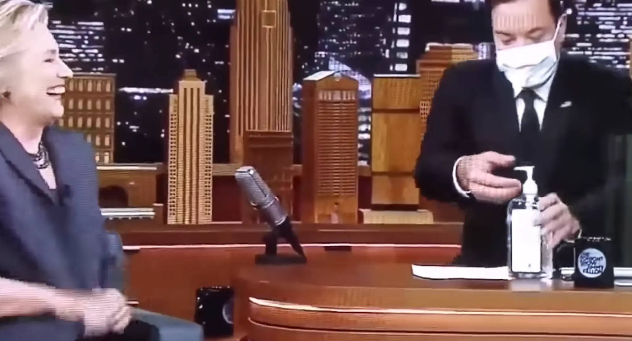 Hillary Clintonová a Jimmy Fallon