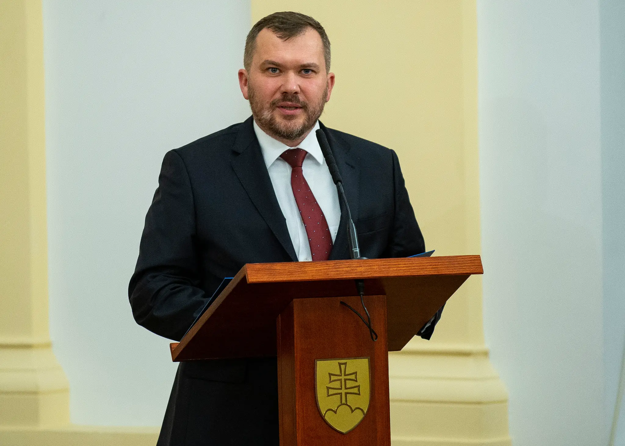 Dočasne poverený minister spravodlivosti SR Viliam Karas.