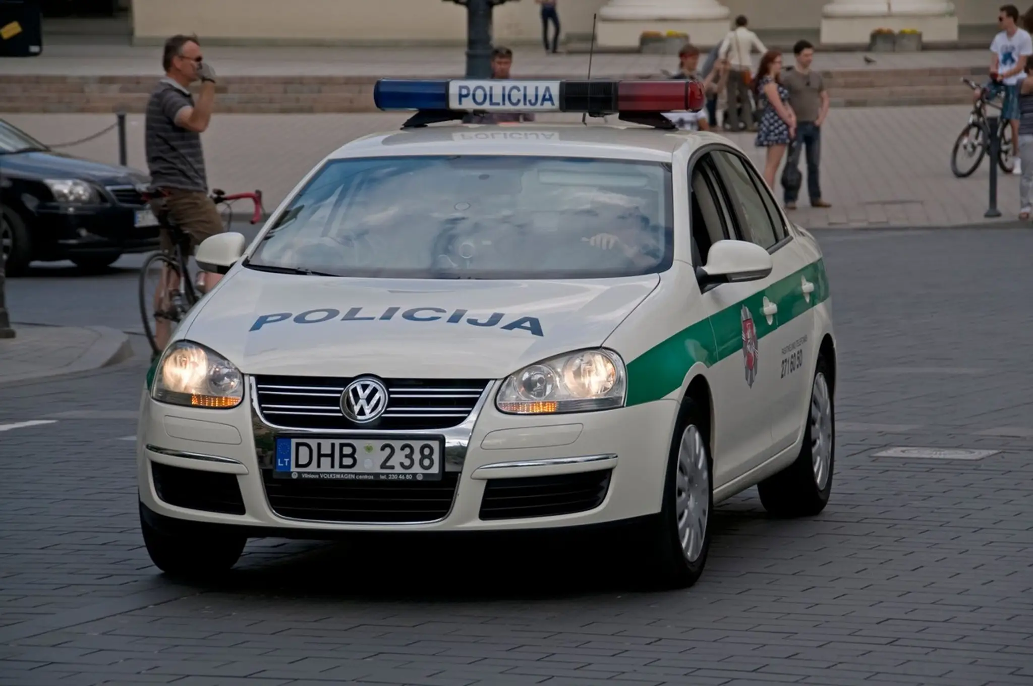 Litovská polícia.
