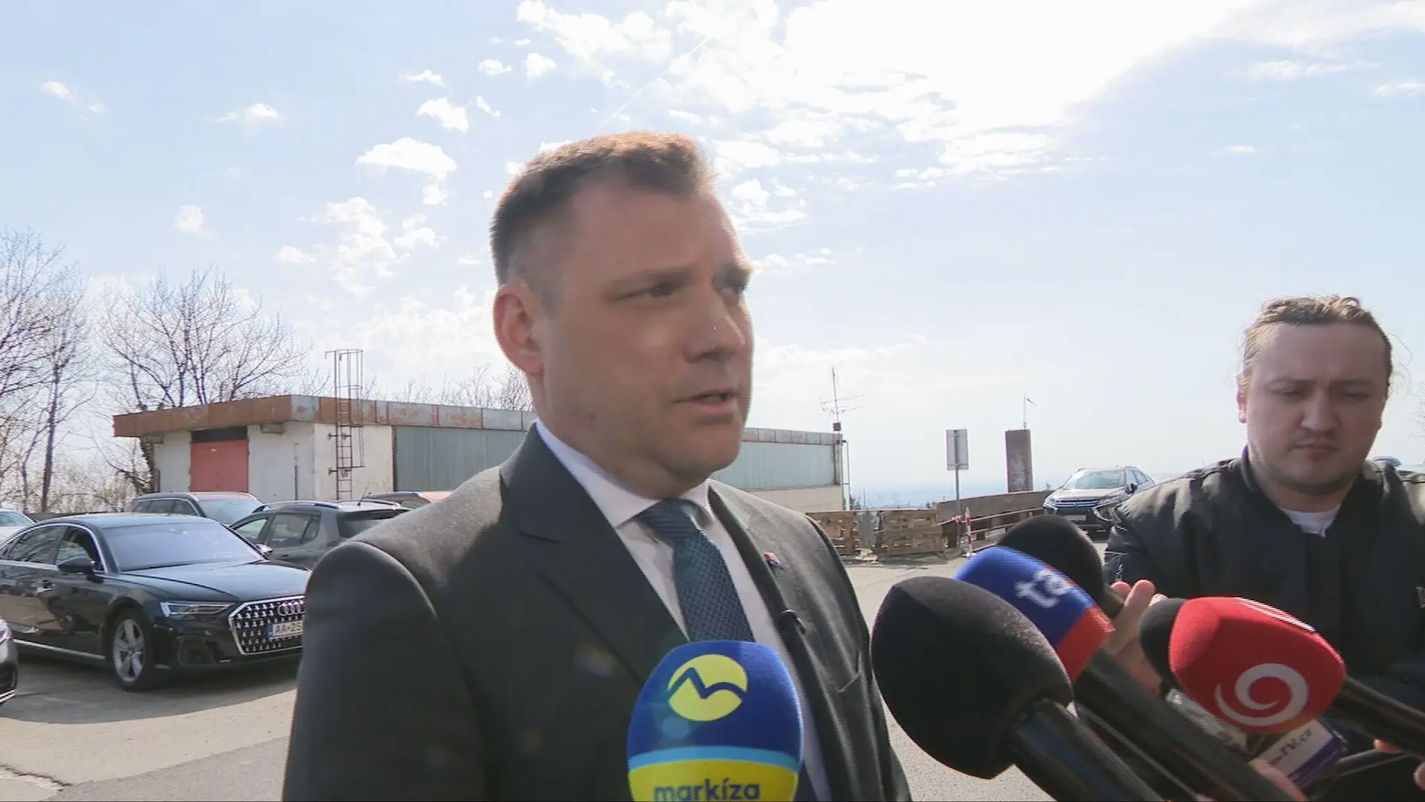 Na fotografii je podpredseda vlády SR Tomáš Taraba.