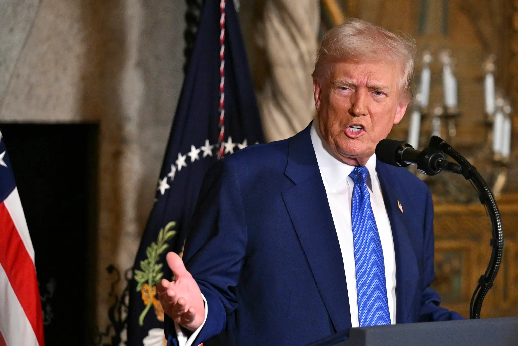 Na snímke americký prezident Donald Trump.
