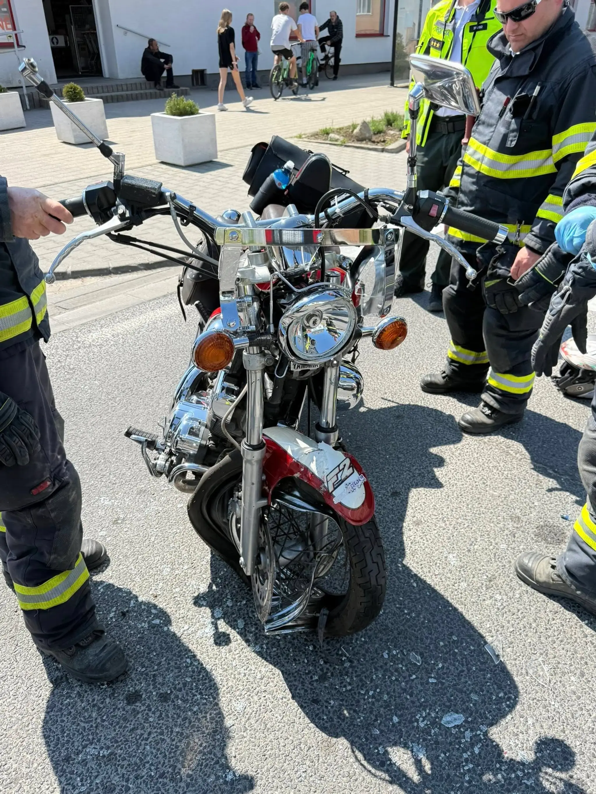 Nehoda motorkárky.