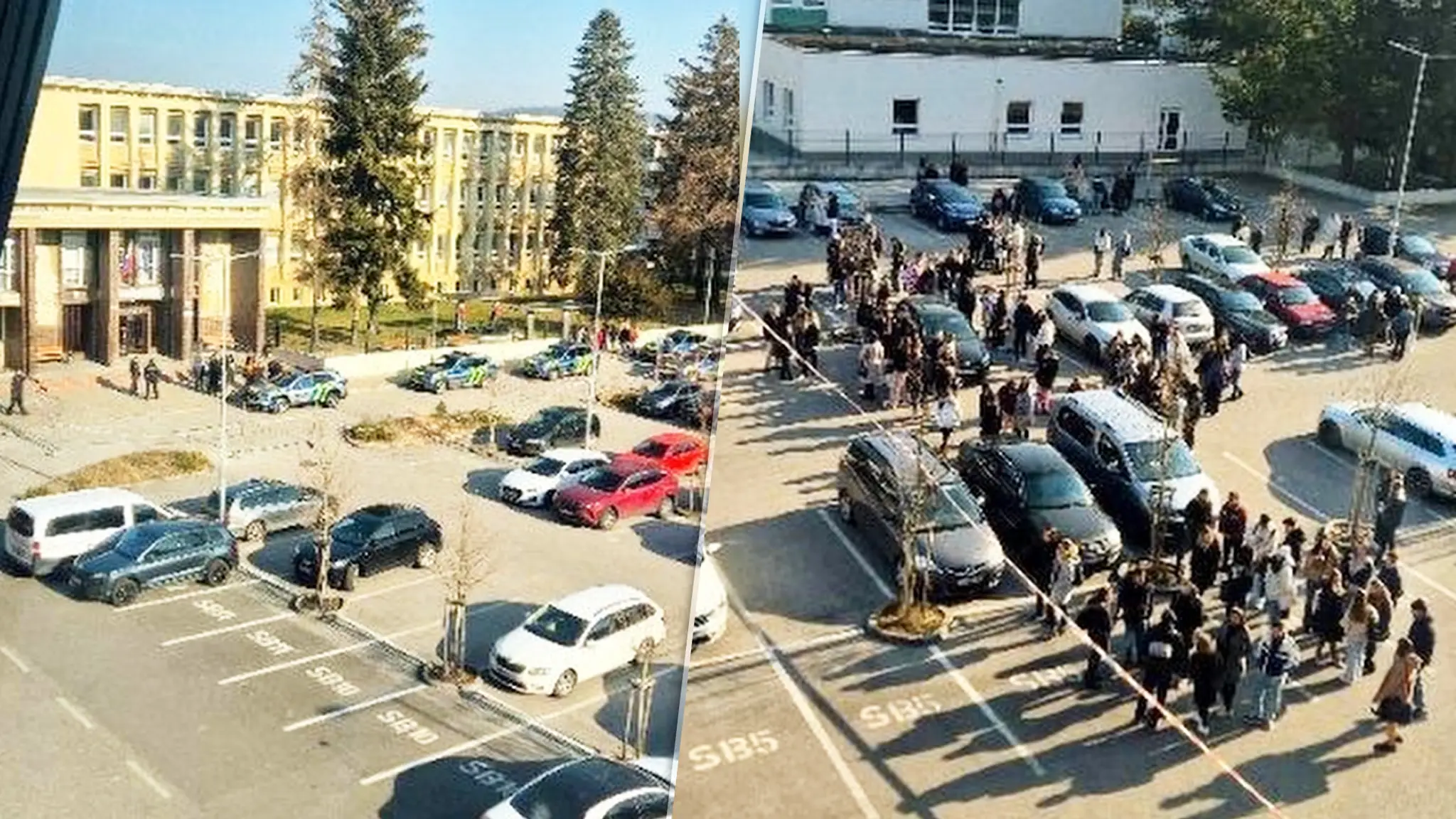 Na Trenčianskej univerzite Alexandra Dubčeka zasahuje polícia.