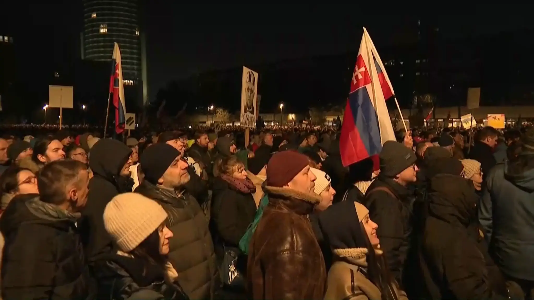 Protest v Bratislave (24. 1.)
