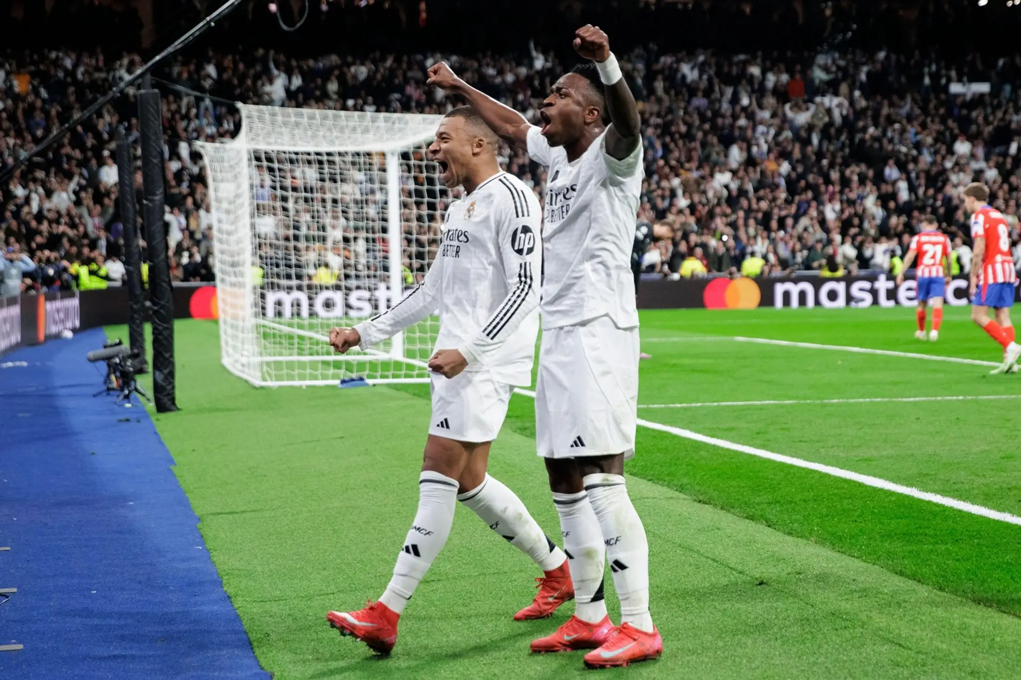 Kylian Mbappé a Vinicius Junior
