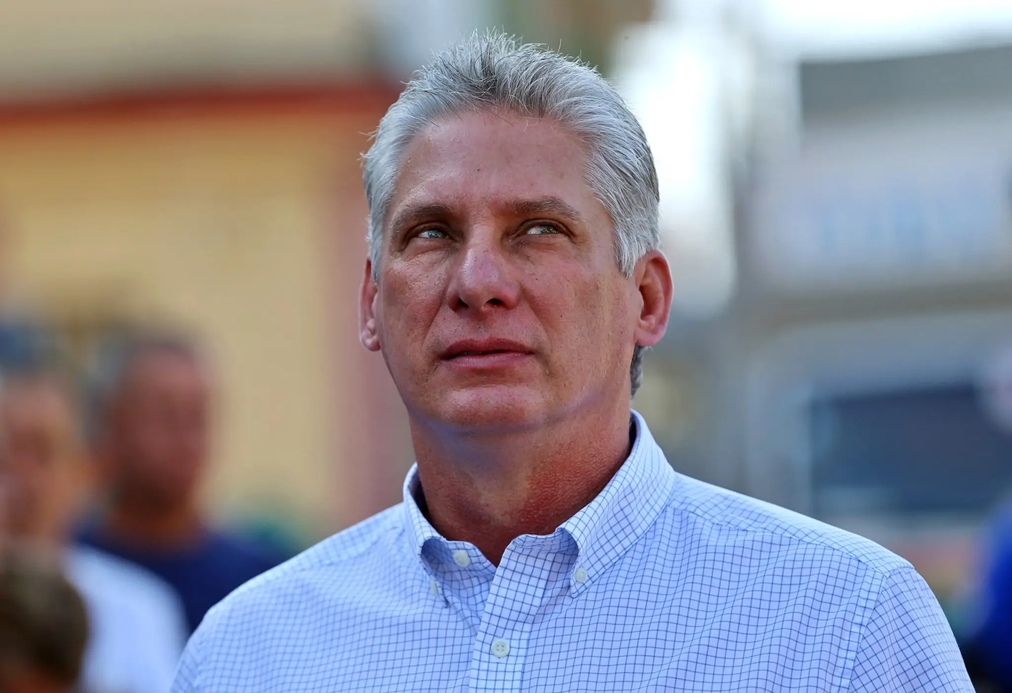 Na snímke kubánsky prezident Miguel Díaz-Canel.