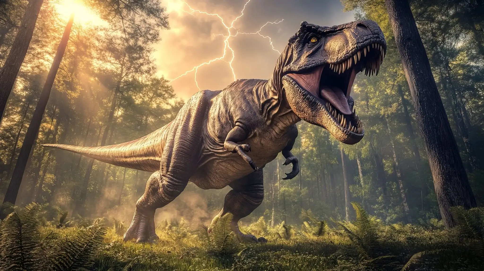 Tyranosaurus rex.