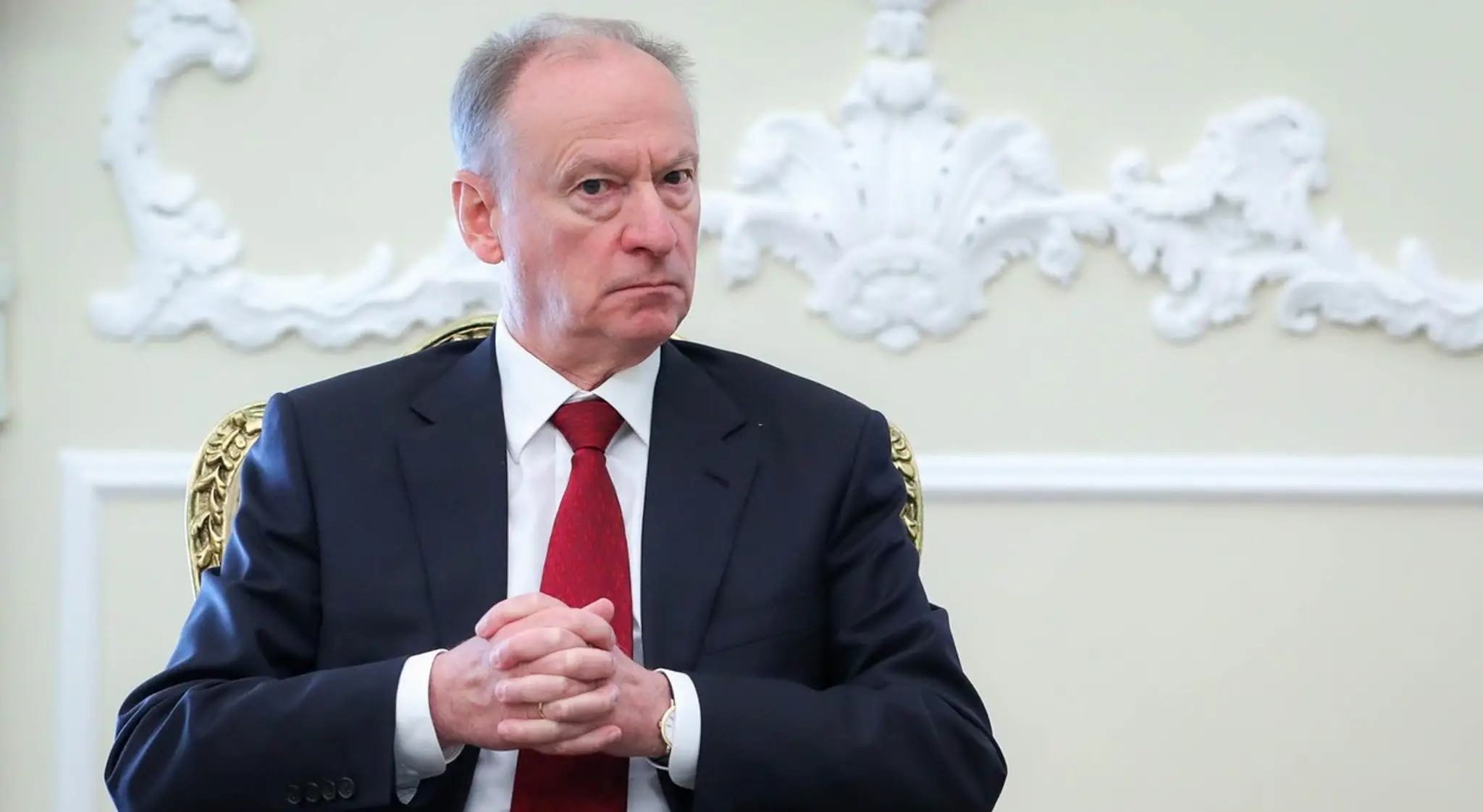 Tajomník Rady bezpečnosti Ruskej federácie Nikolaj Patrušev.