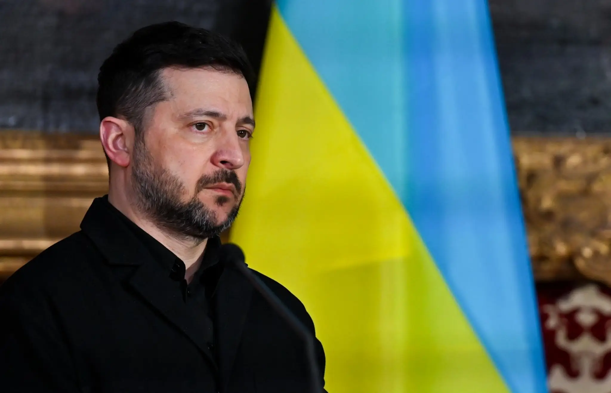 Ukrajinský prezident Volodymyr Zelenskyj.