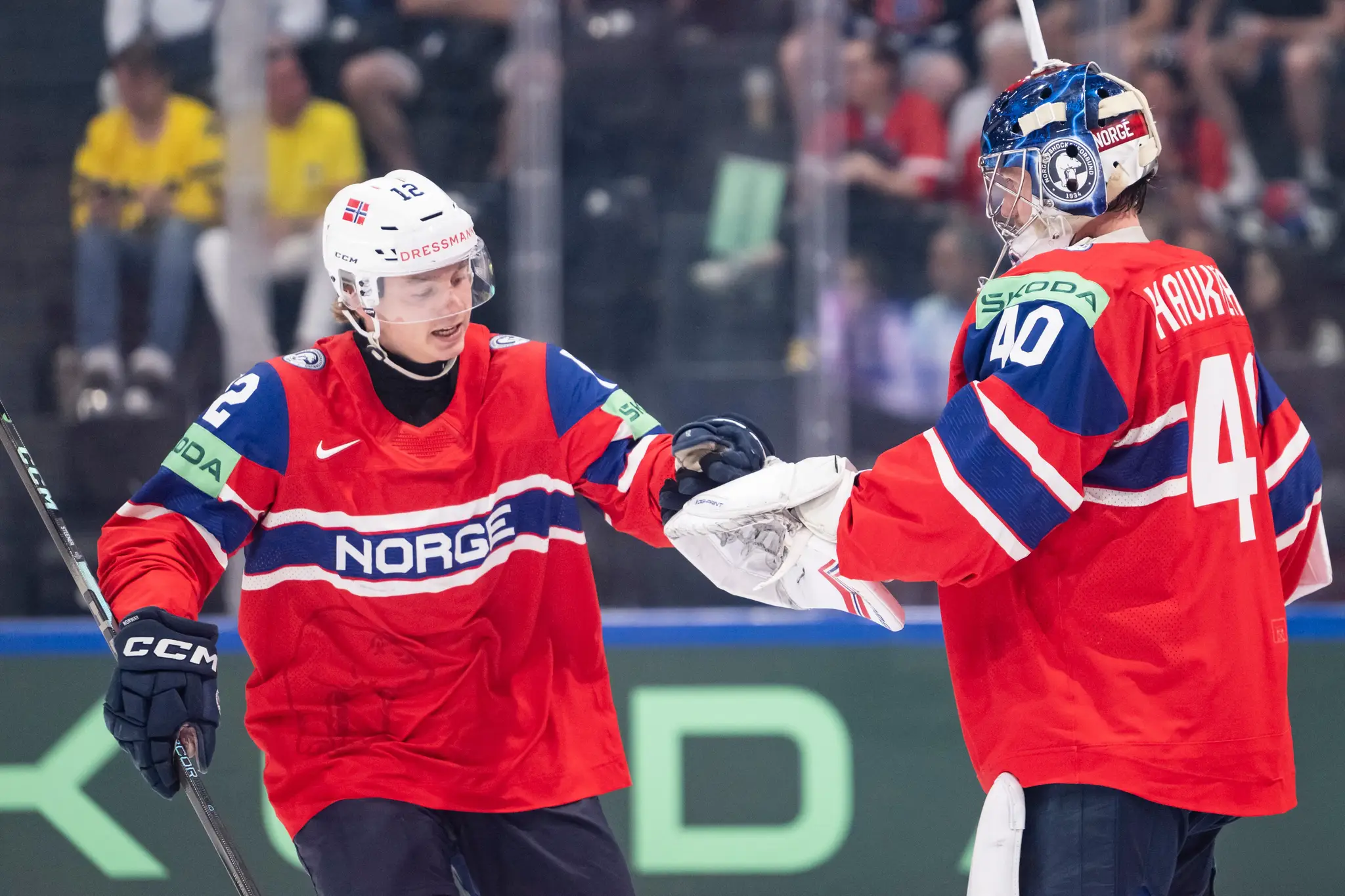Nórski hokejisti na MS v hokeji 2026