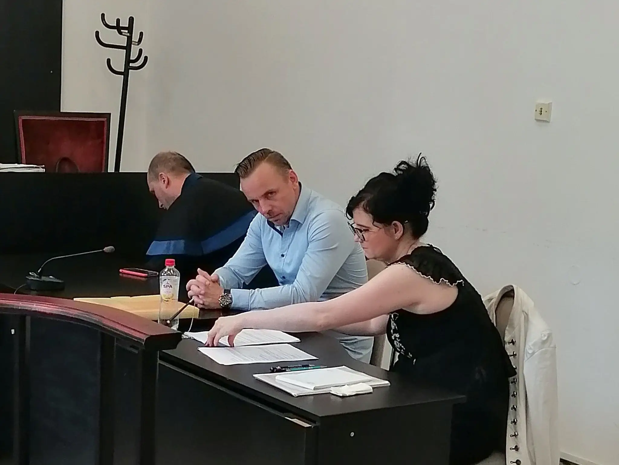 Na snímke obžalovaný holandský lodný kapitán Gerrit Jan Krammer.